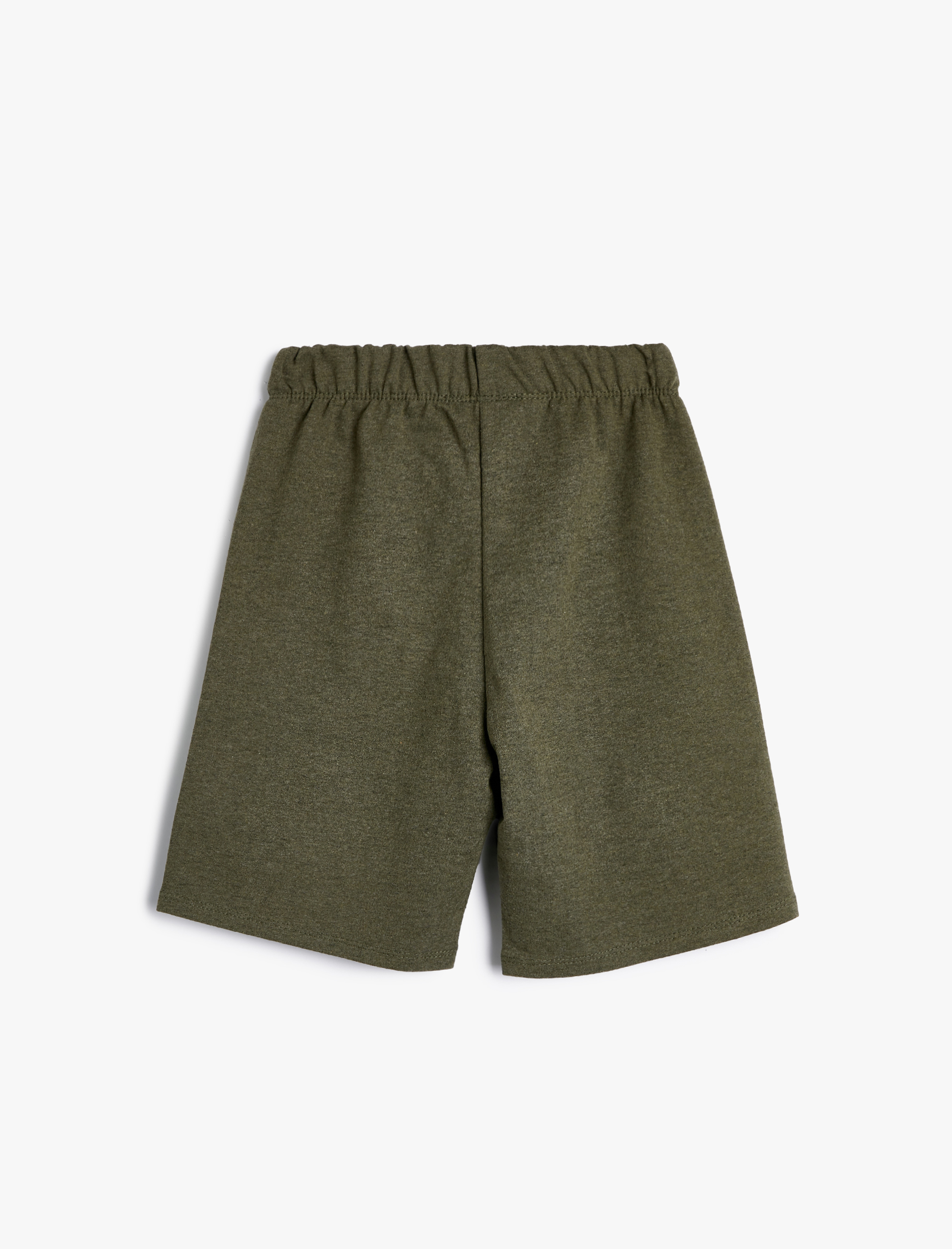  Erkek Çocuk Basic Şort Beli Bağlamalı Baskı Detaylı