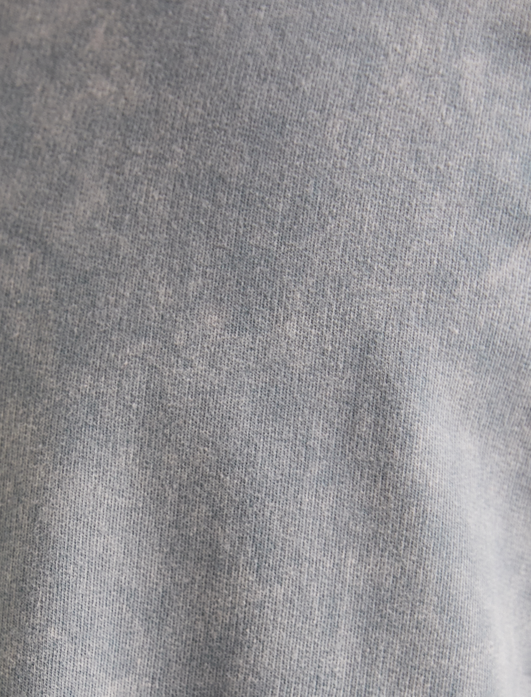   Oversize Tişört Yıkamalı Bisiklet Yaka Kısa Kollu