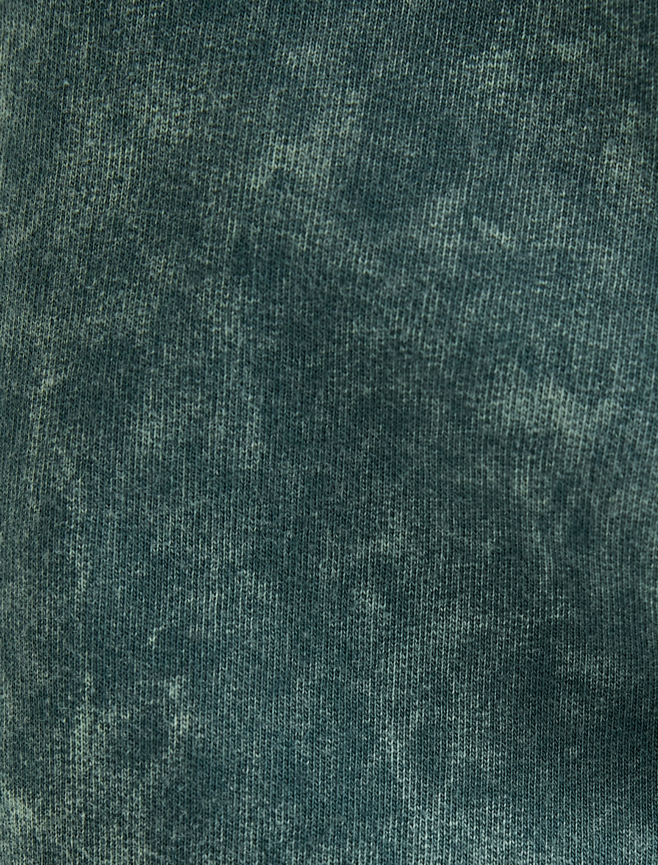   Oversize Tişört Yıkamalı Bisiklet Yaka Kısa Kollu