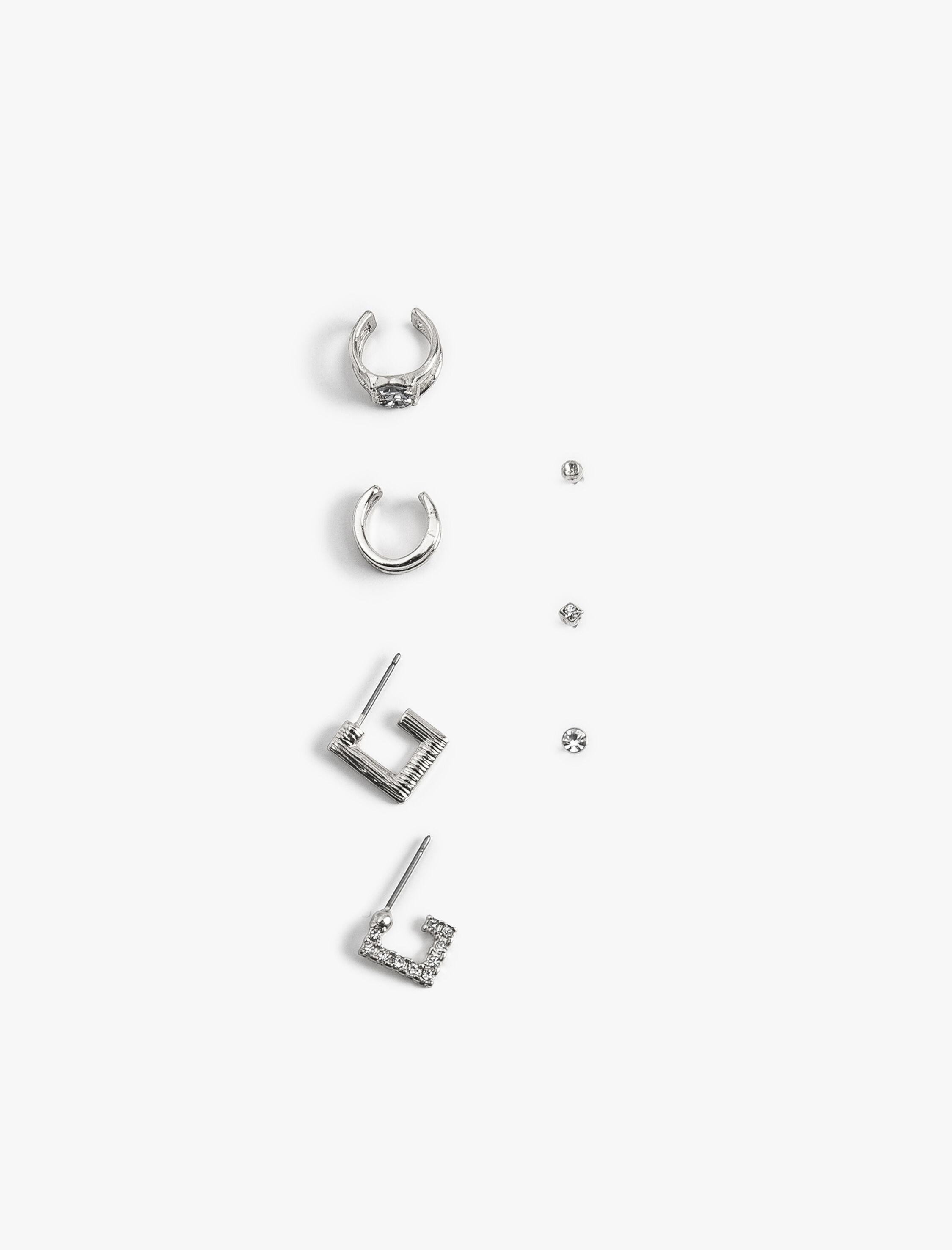  Kadın Kıkırdak Küpe Seti 7'li