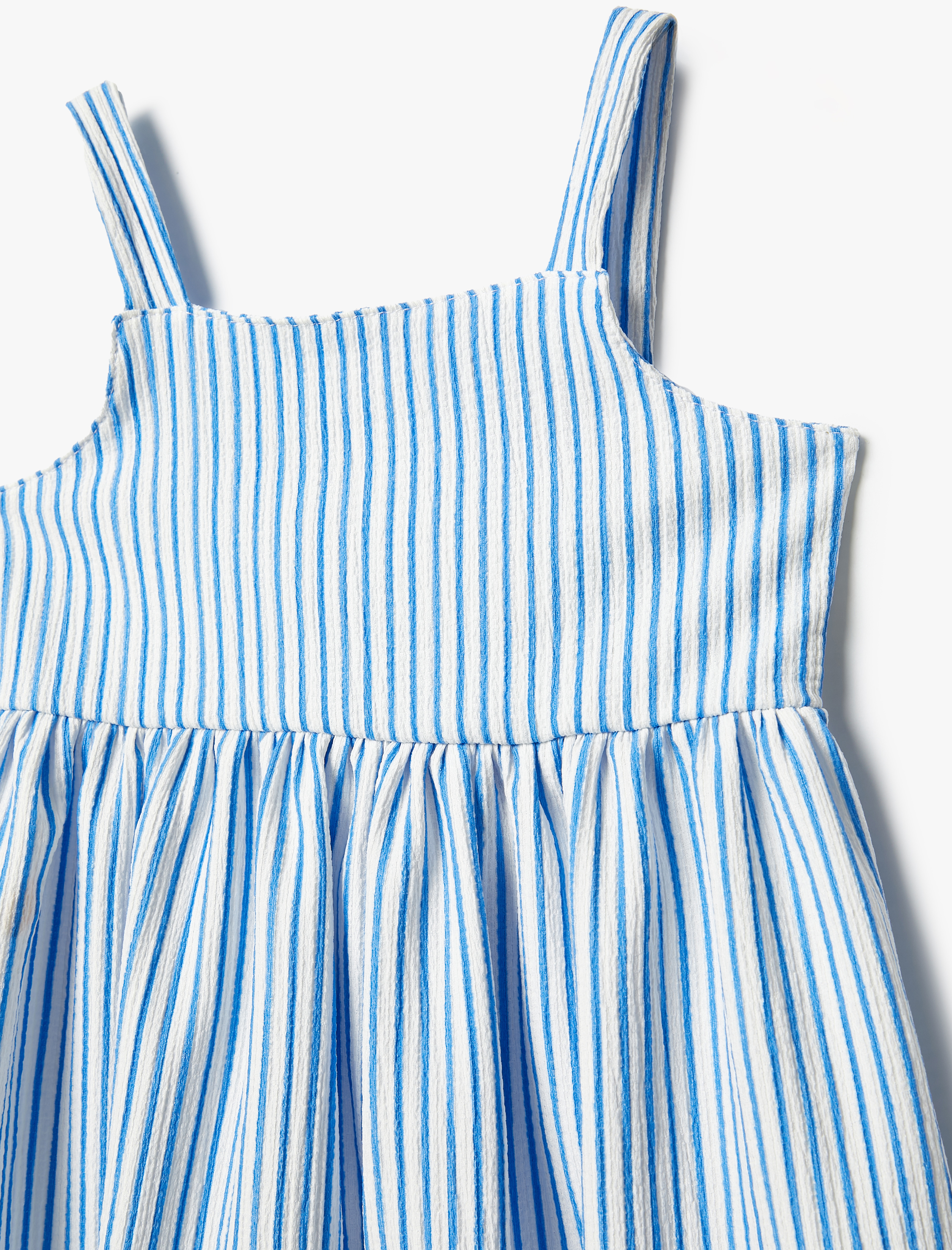  Kız Bebek Askılı Elbise Arkası Fiyonk Detaylı