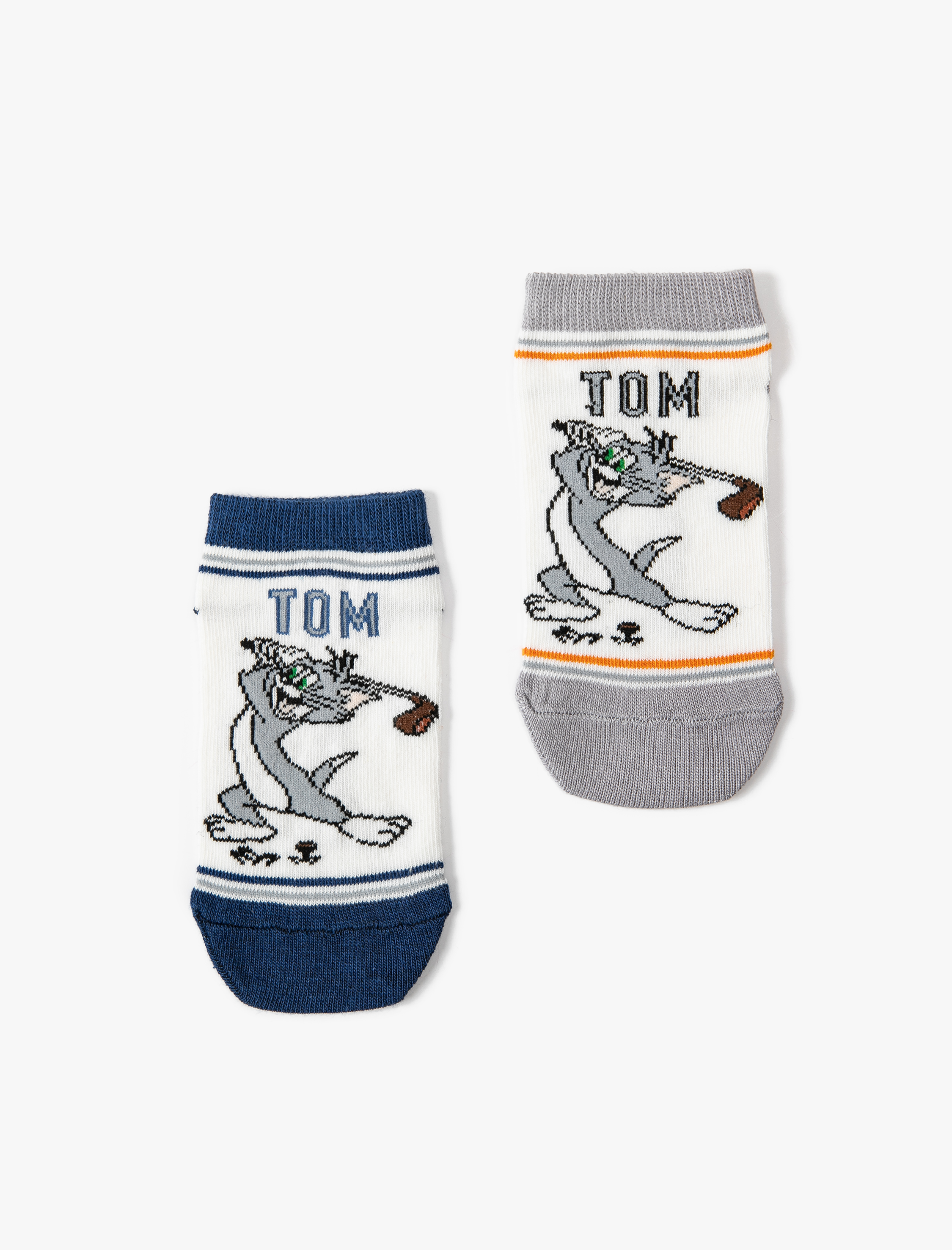  Erkek Çocuk 3'lü Tom ve Jerry Baskılı Çorap Seti Lisanslı