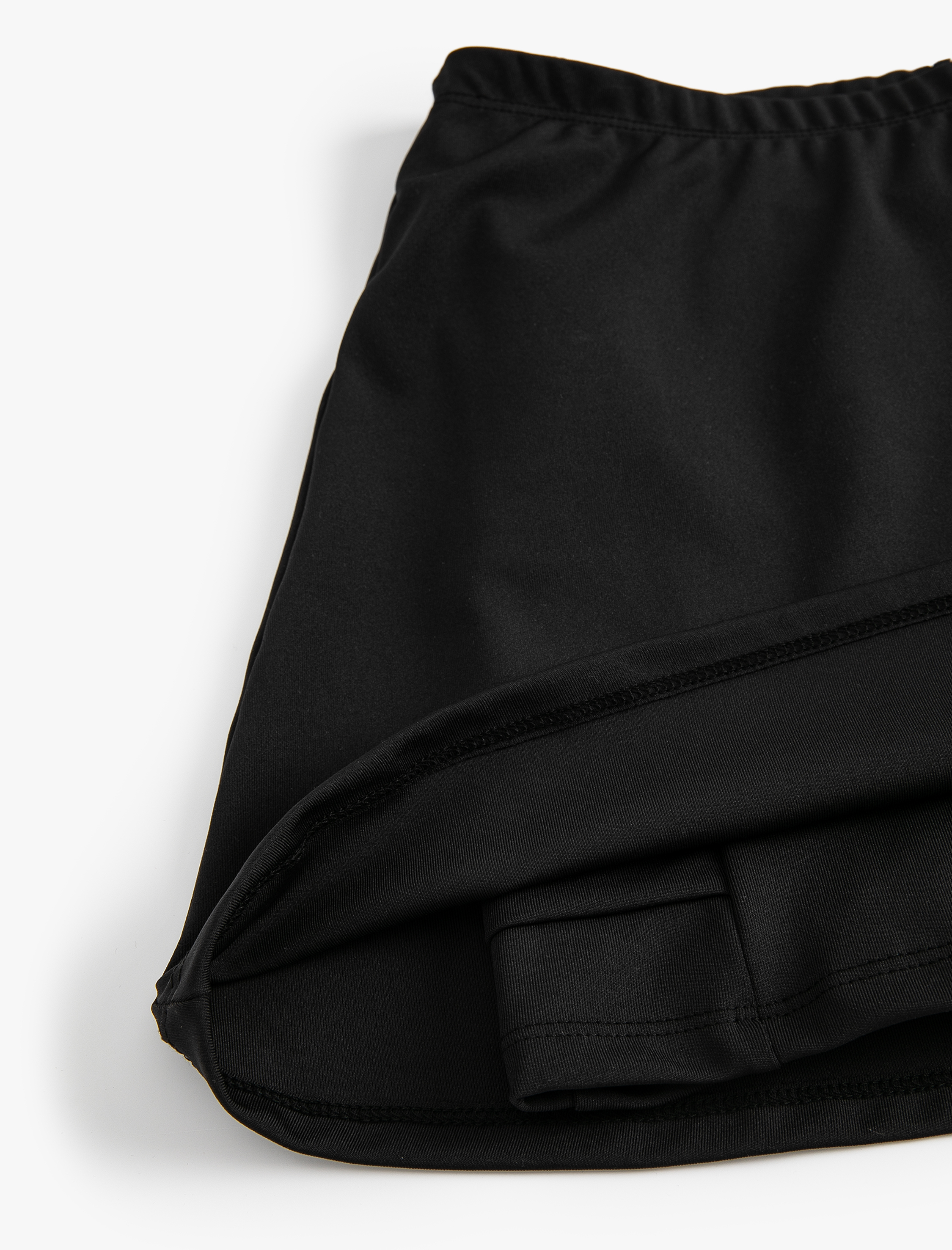 Tenis Eteği Taytlı Yüksek Bel Slim Fit