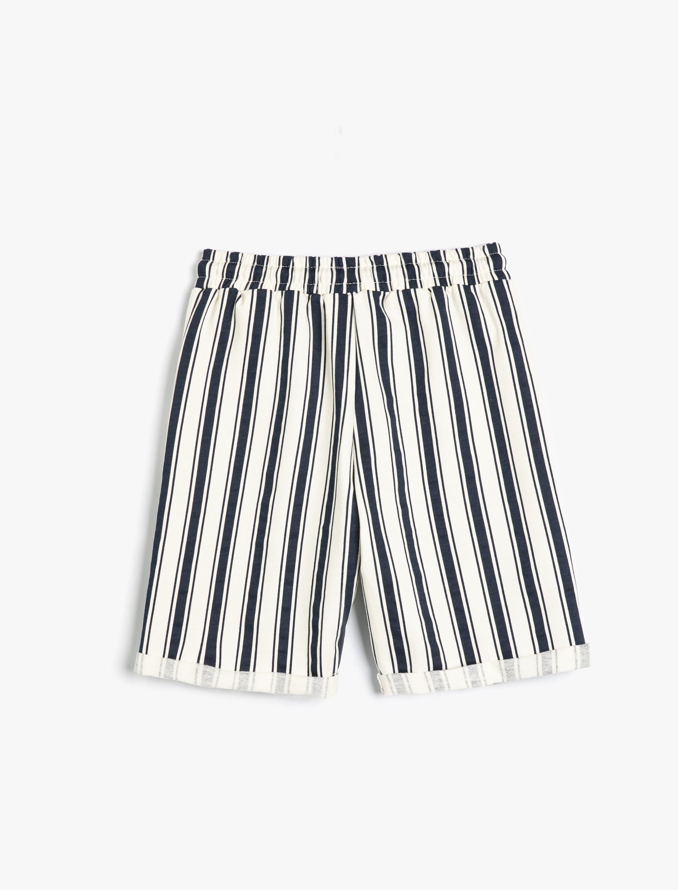  Erkek Çocuk Şort Beli Bağlamalı Cepli Pamuklu