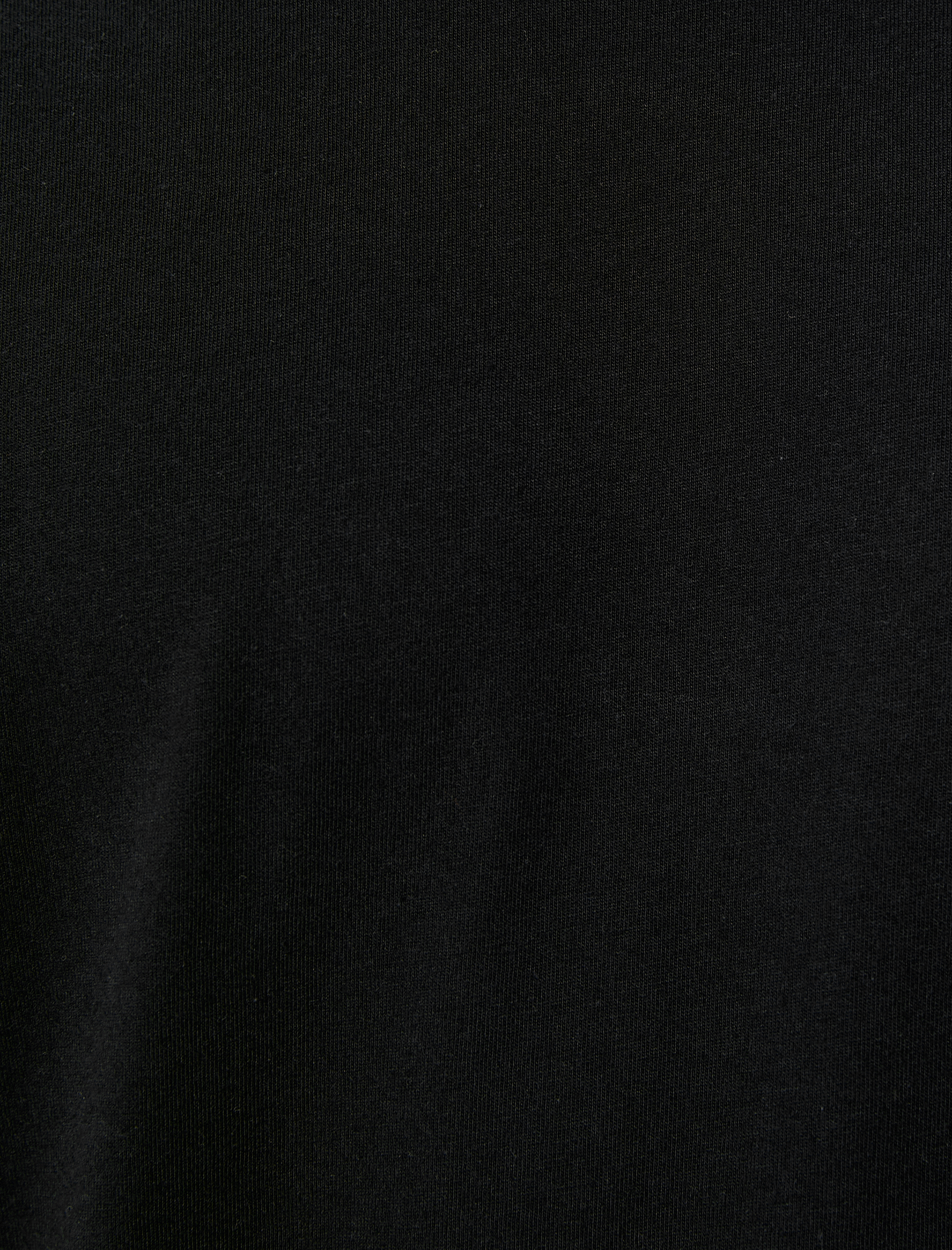   V Yaka Tişört Slim Fit Kısa Kollu Pamuklu