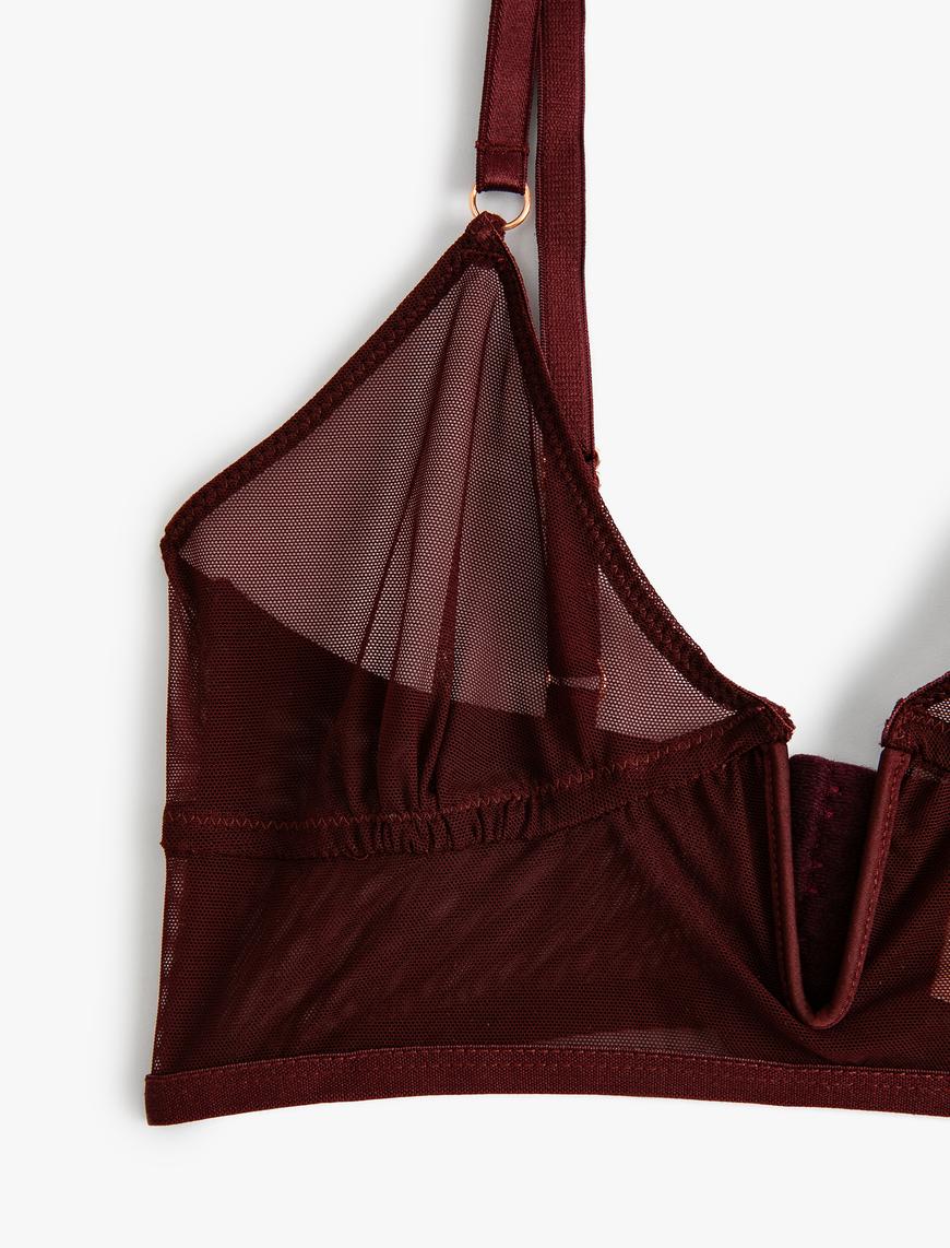   Tül Bralet Dolgusuz Kapsız V Pencere Detaylı