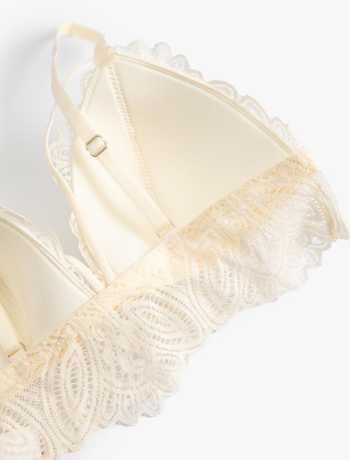  Dantelli Bralet Dolgusuz Balensiz