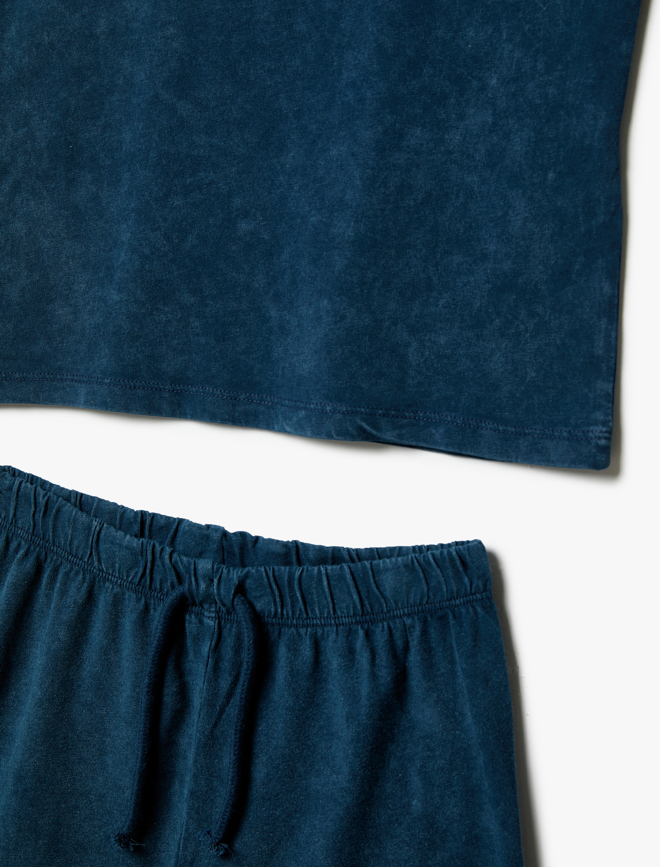  Erkek Bebek Şort Tişört Takım Baskılı Pamuklu