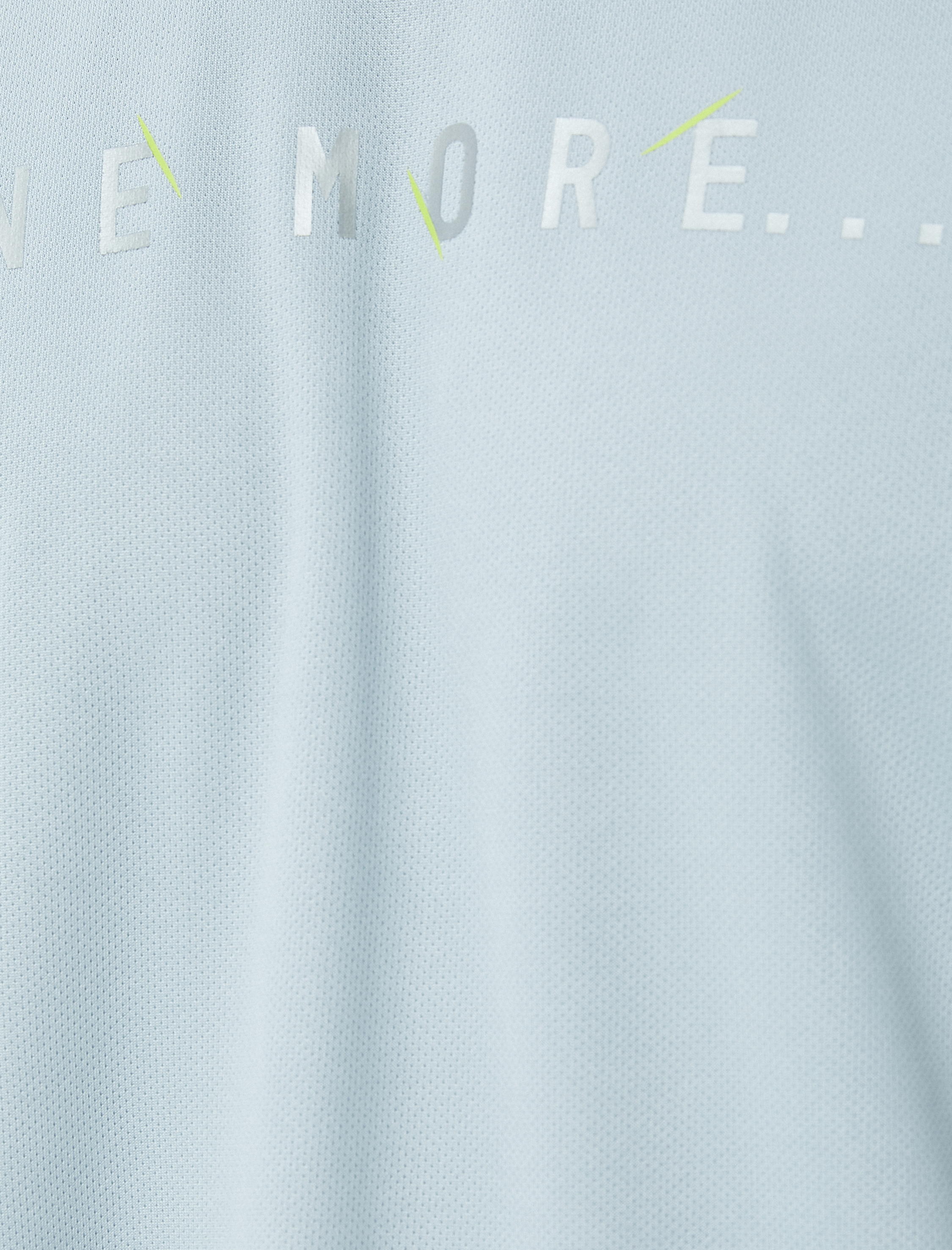   Spor Tişört Slogan Baskılı Bisiklet Yaka Kısa Kollu