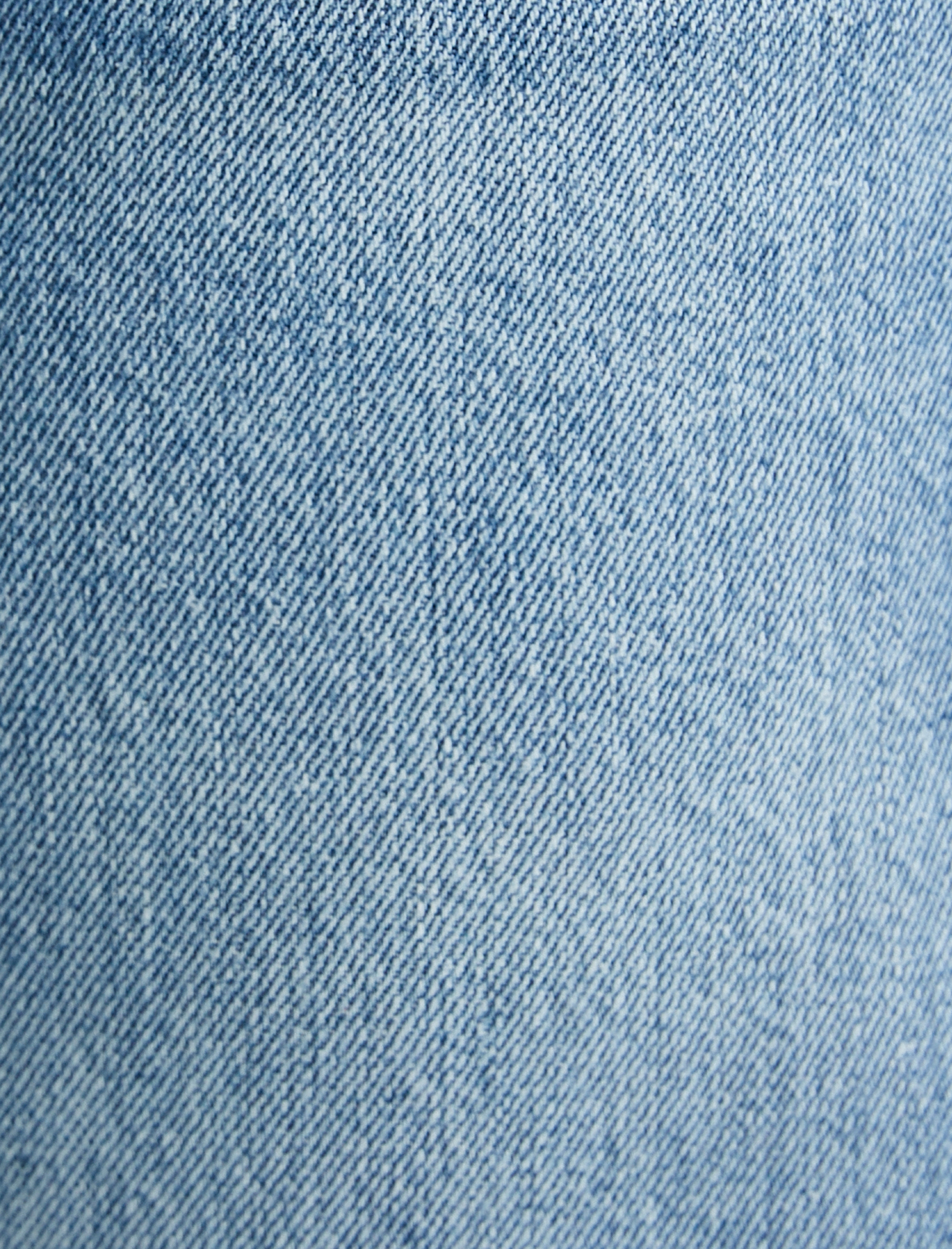   Geniş Paça Kot Pantolon Yüksek Bel Cepli Lyocell Kumaş Özellikli - Bianca Jean