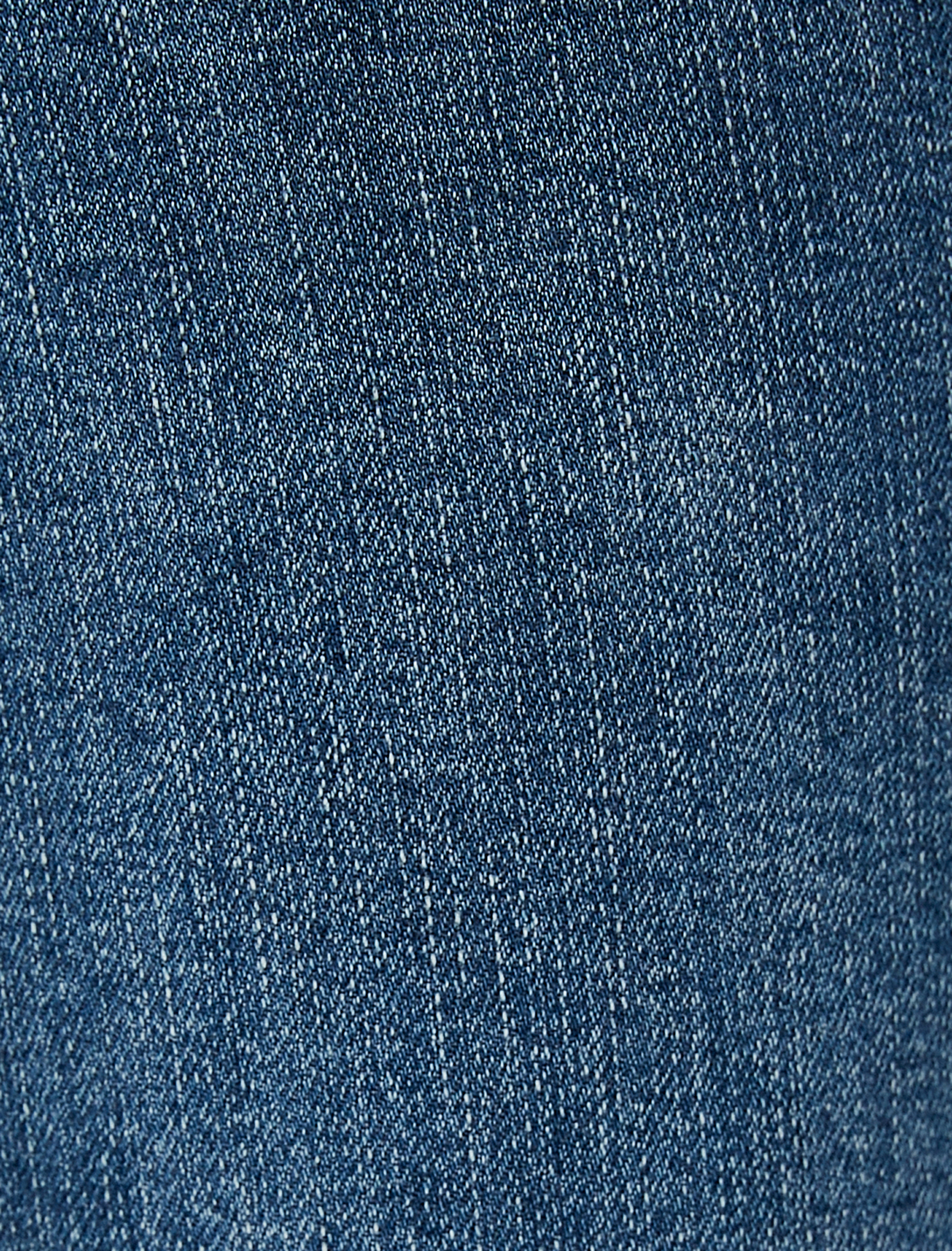   Hafif İspanyol Paça Kot Pantolon Dar Kesim Yüksek Bel - Flare Slim Jean