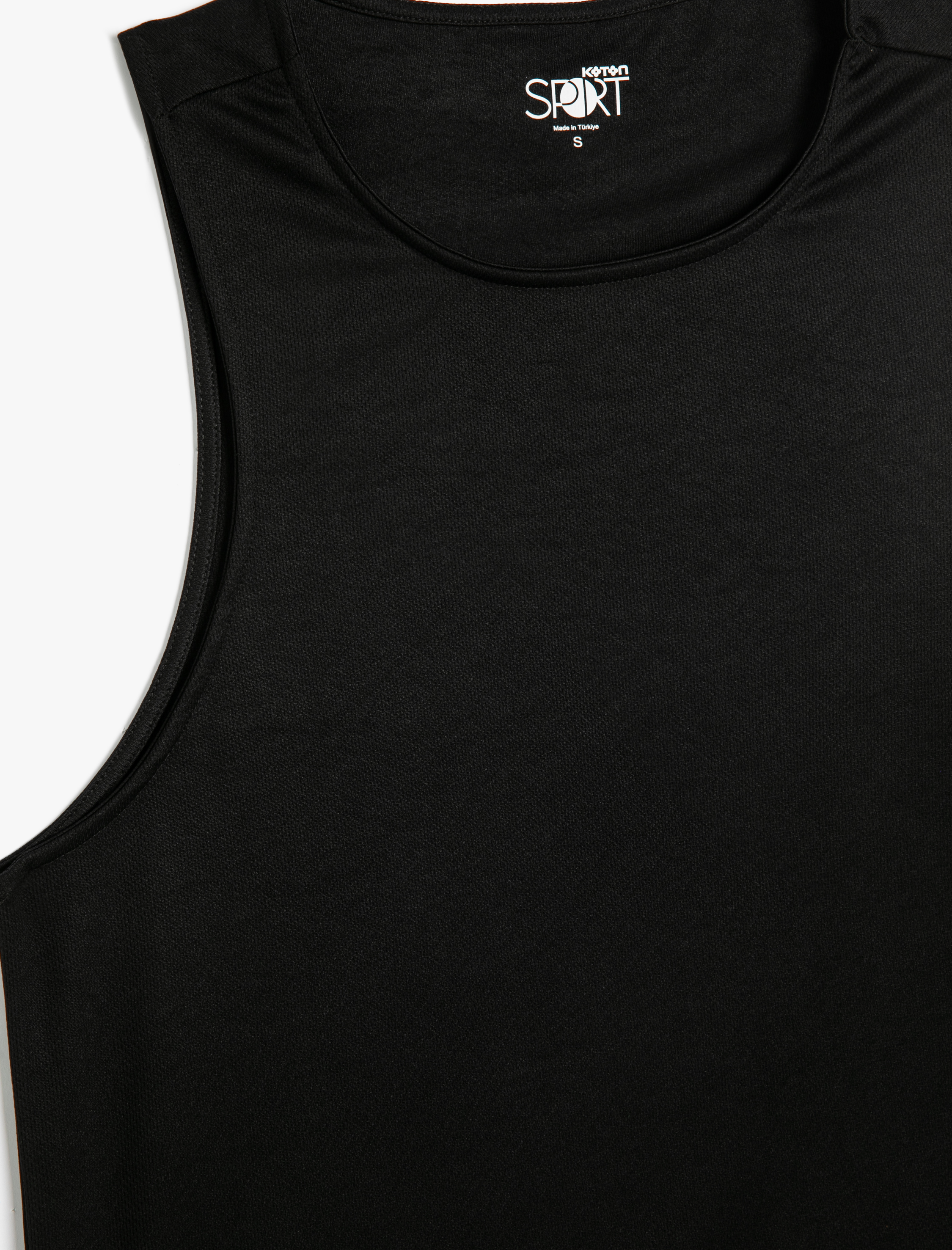 Sporcu Atleti Kolsuz Arkası Baskılı Bisiklet Yaka