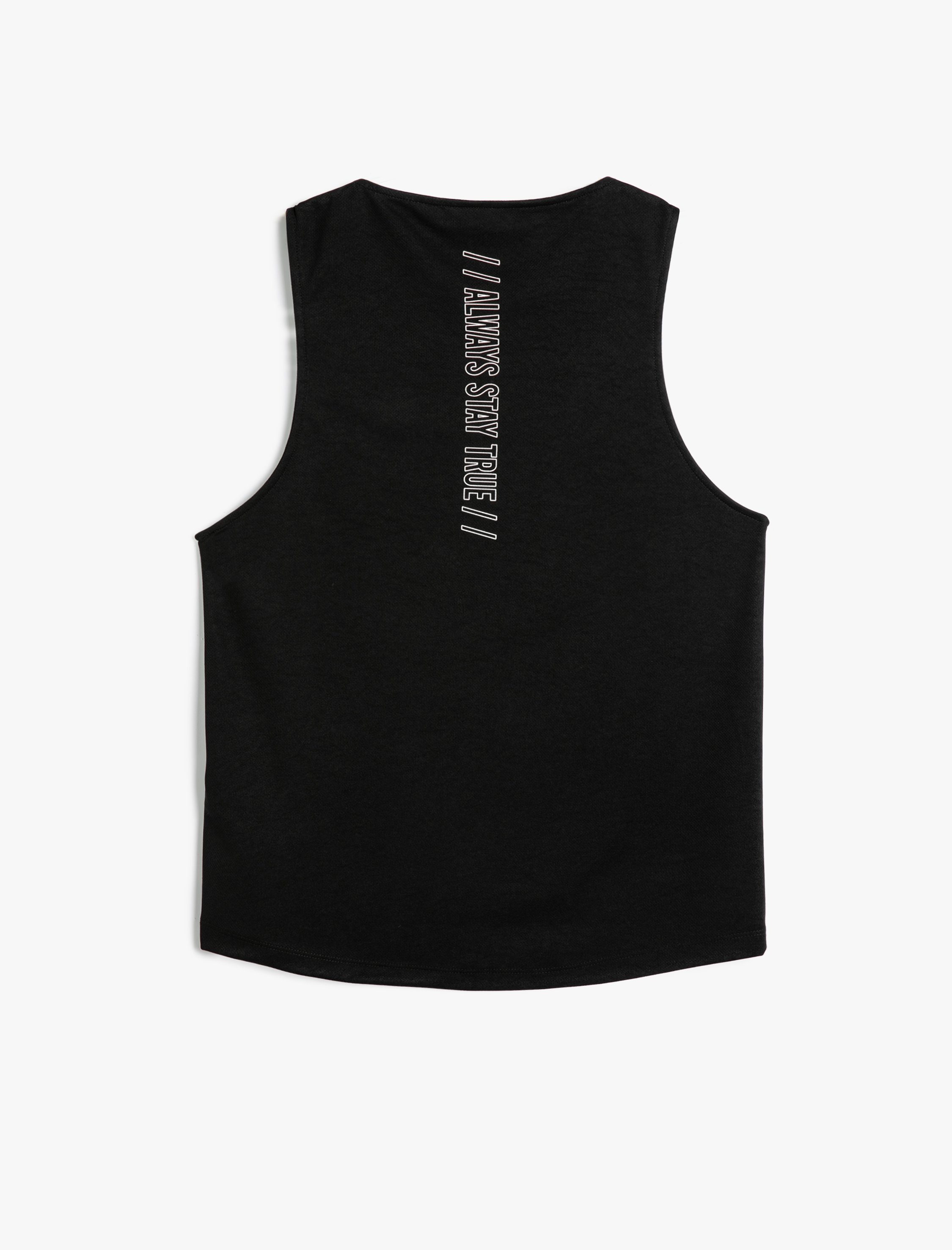 Sporcu Atleti Kolsuz Arkası Baskılı Bisiklet Yaka