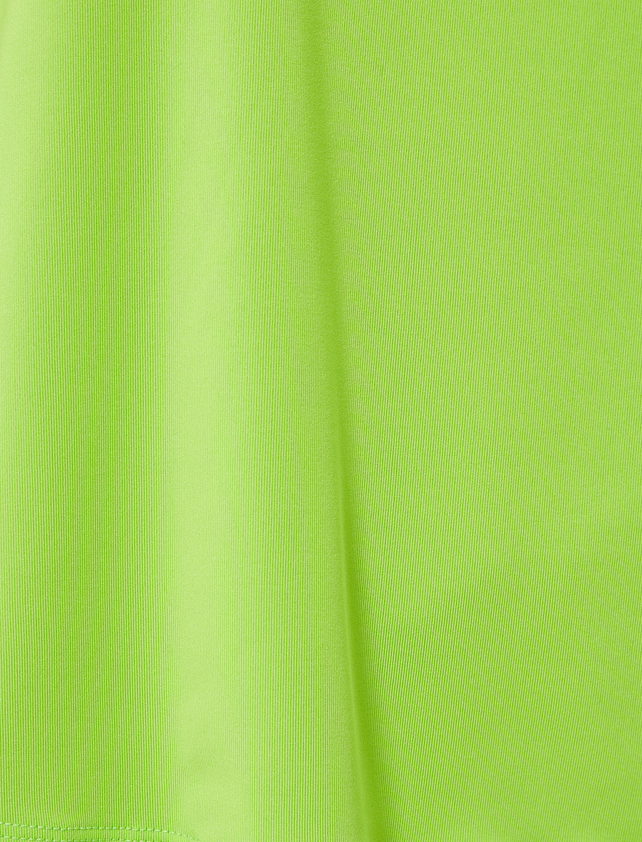 Basic Spor Tişört Rahat Kalıp Kısa Kollu Bisiklet Yaka