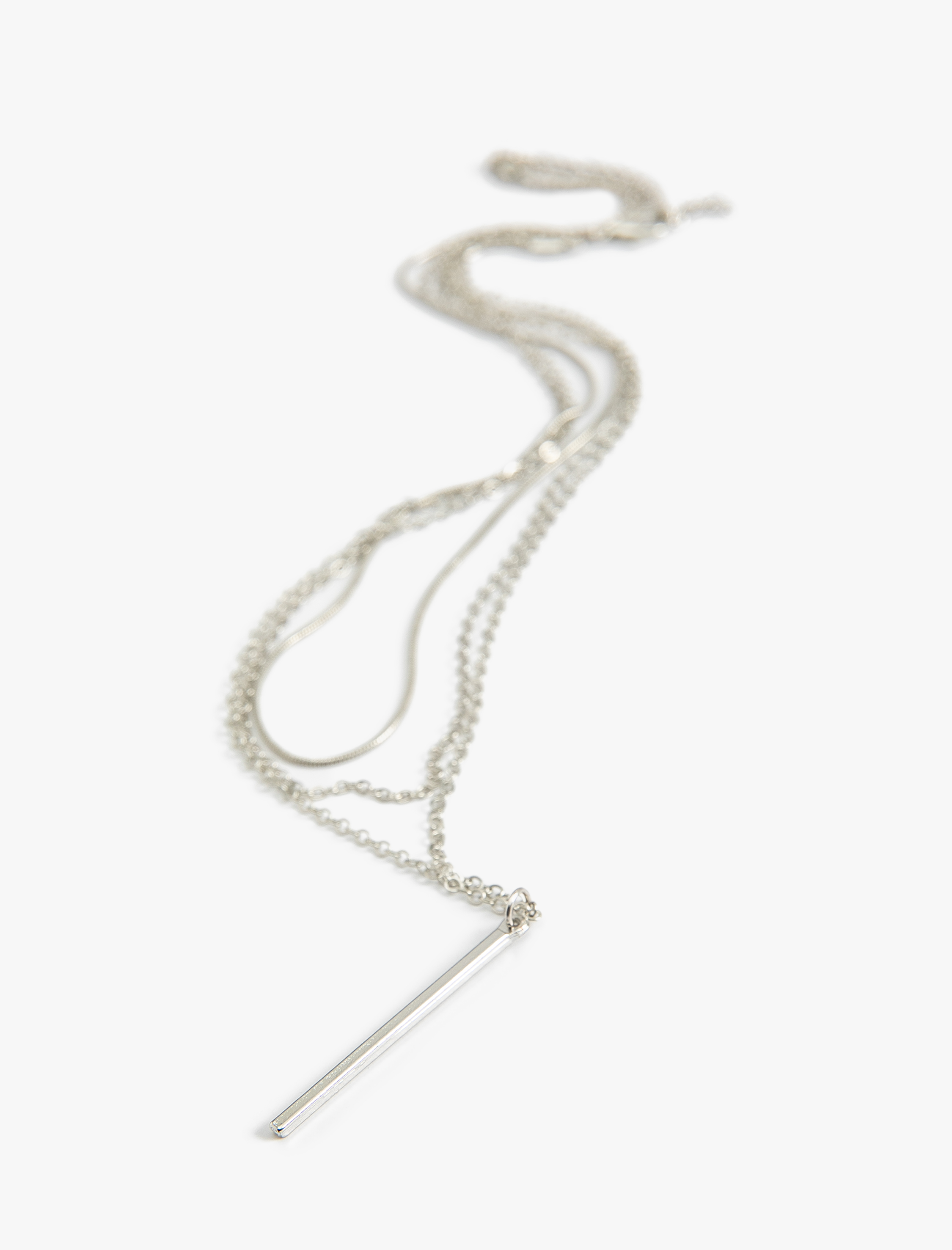  Kadın Katlı Zincir Kolye