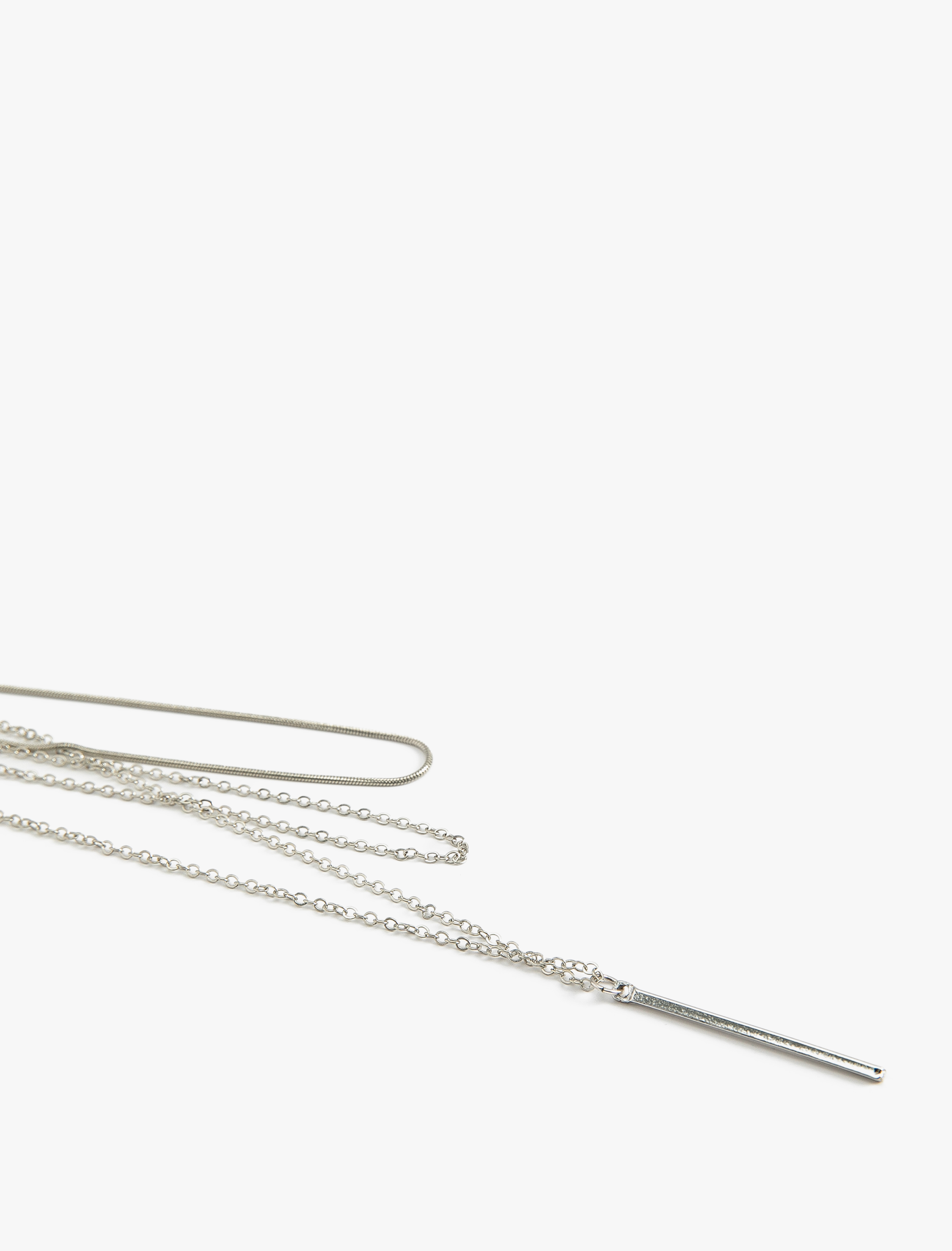  Kadın Katlı Zincir Kolye