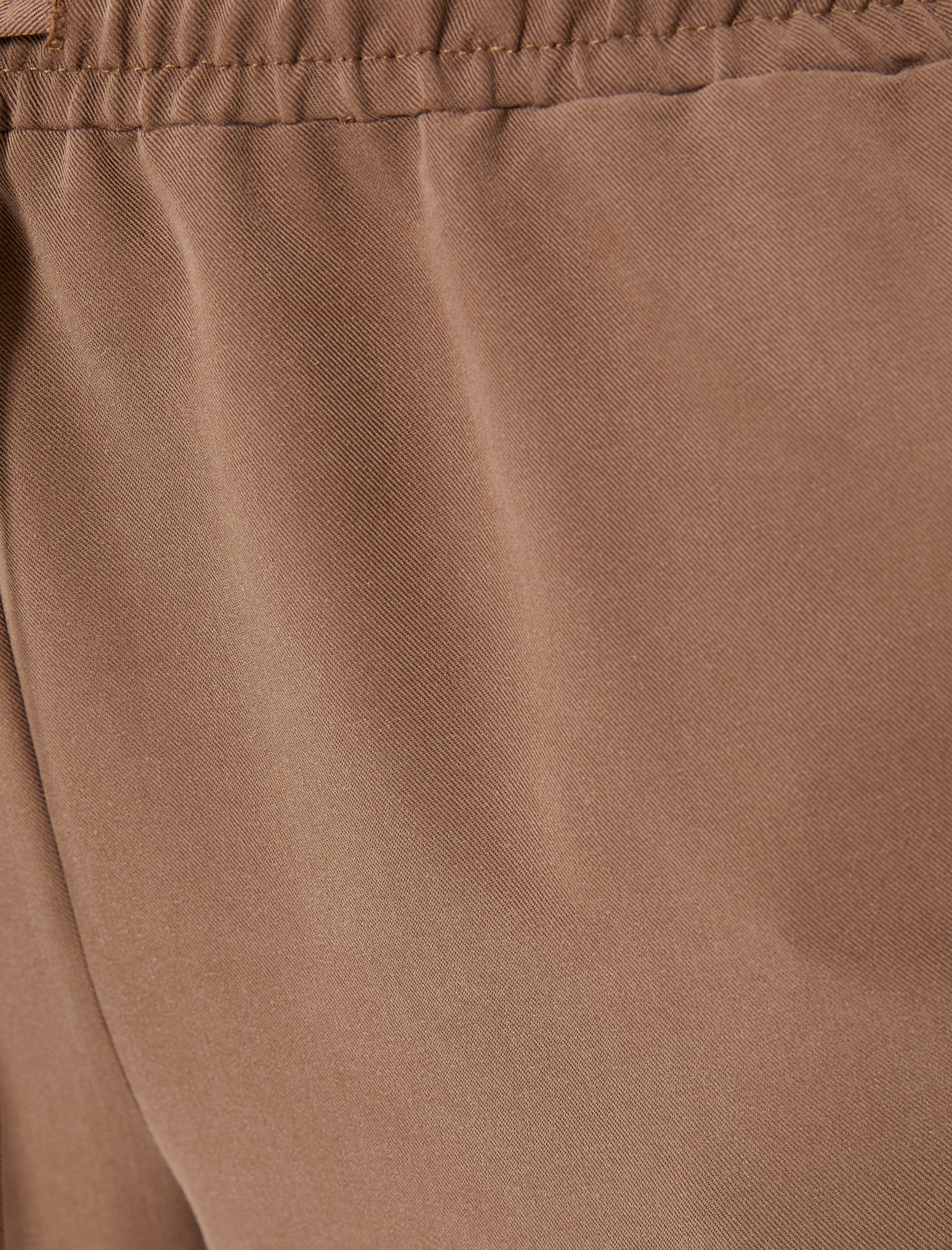   Havuç Pantolon Beli Bağcıklı Modal Karışımlı