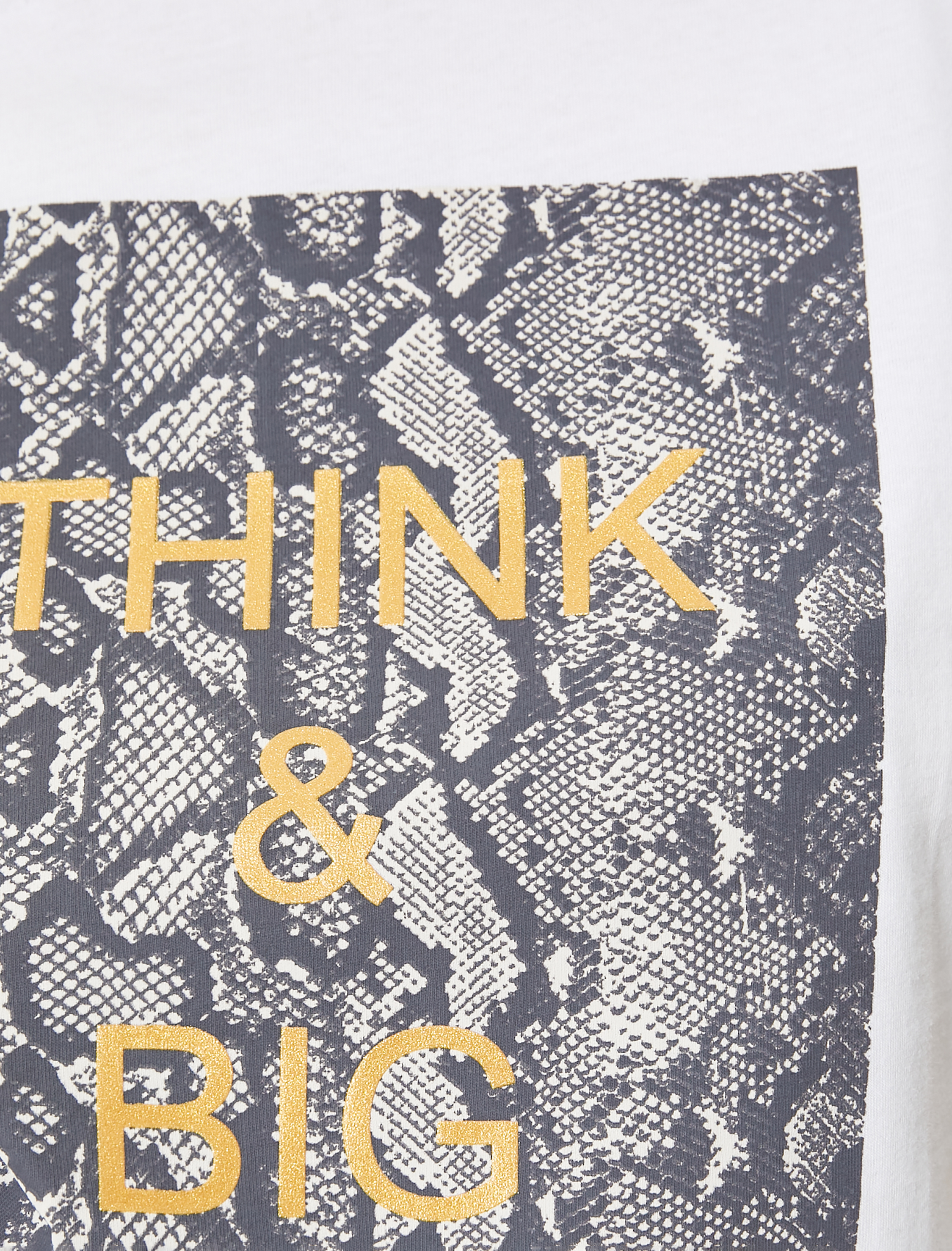   Leopar Baskılı Tişört Kısa Kollu Bisiklet Yaka Pamuklu