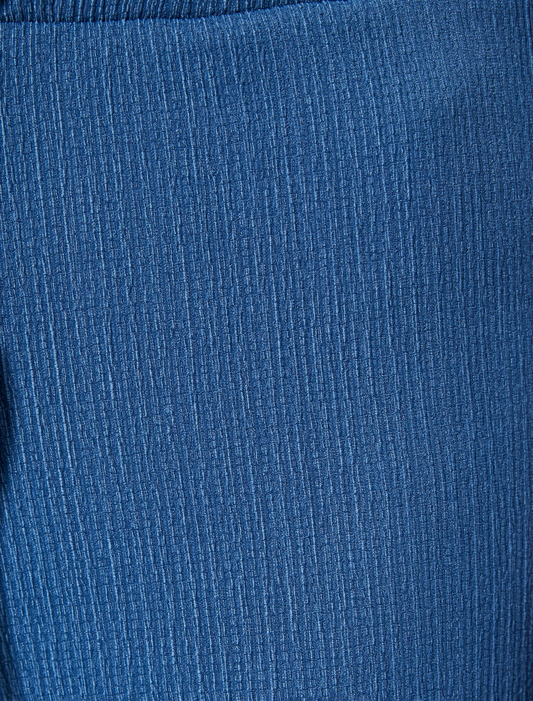   Bol Paça Pantolon Beli Bağlamalı Fitilli Bürümcük