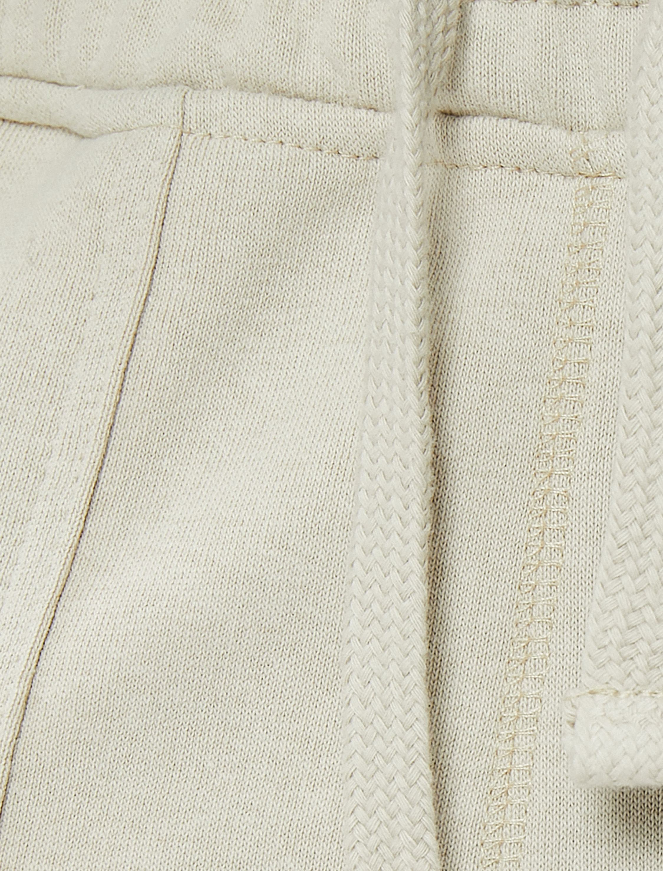 Basic Dokuma Şort Beli Bağcıklı Cep Detaylı