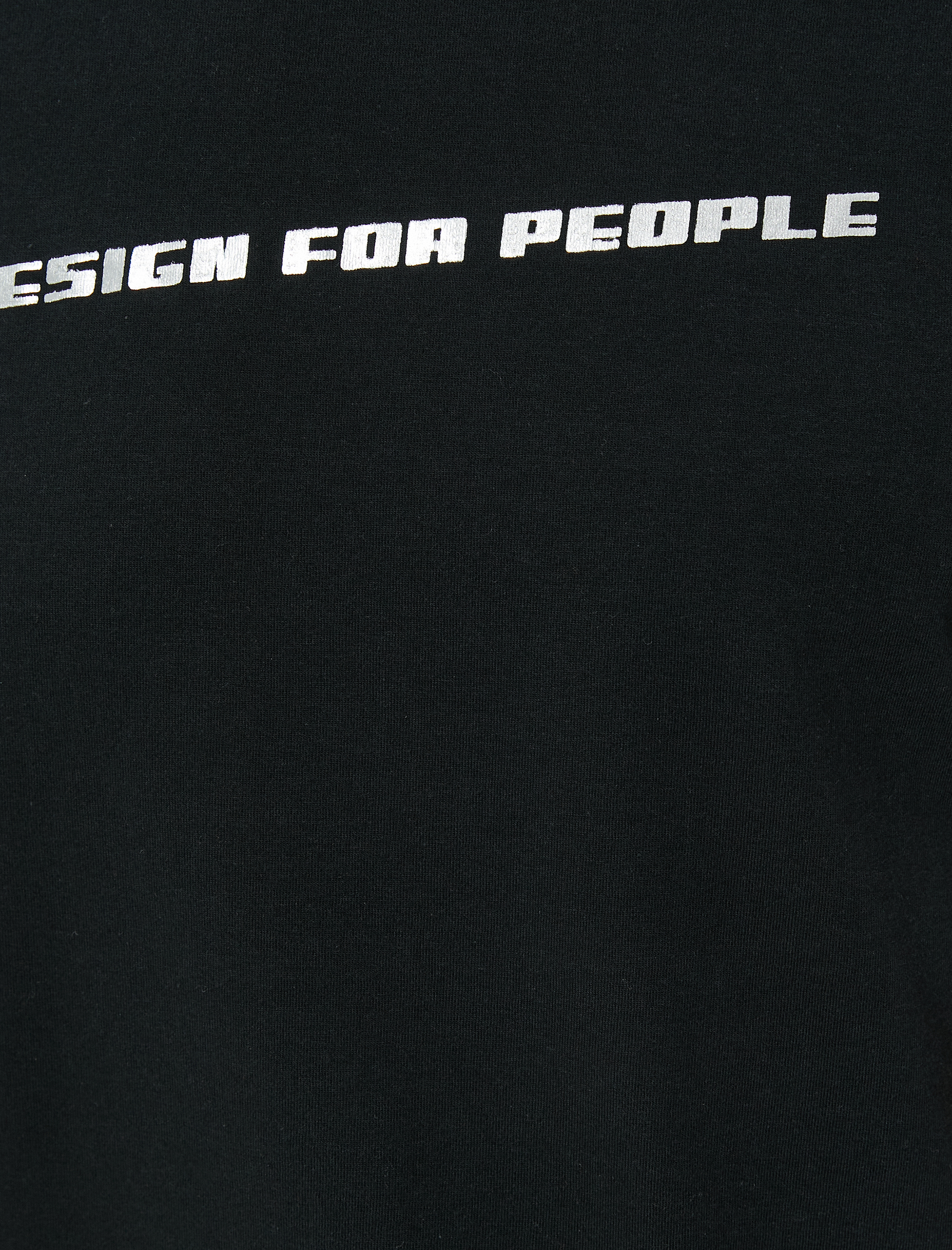   Slim Fit Tişört Slogan Baskılı Bisiklet Yaka Kısa Kollu