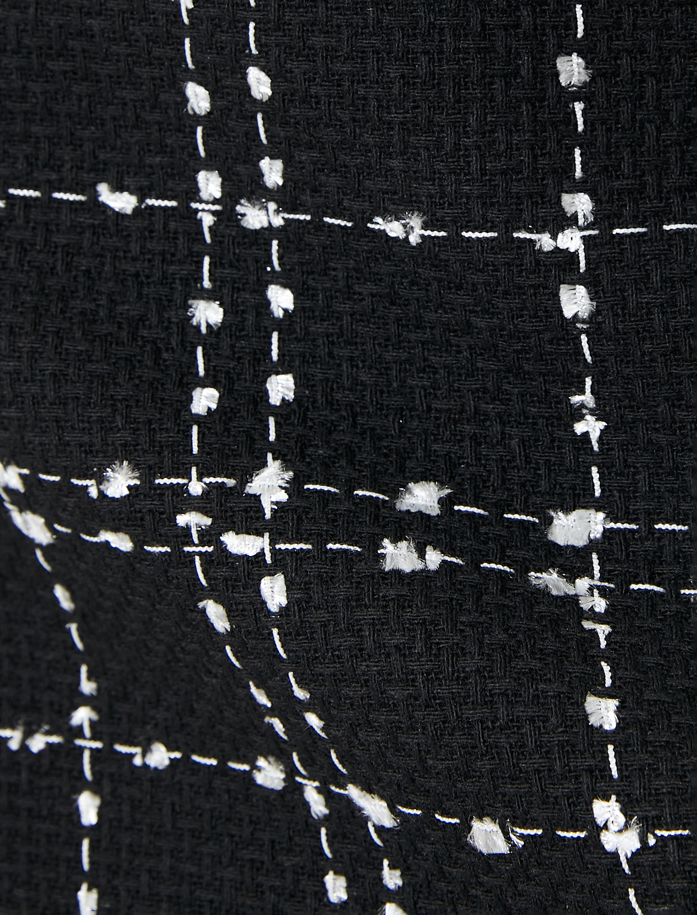   Mini Tüvit Etek Yırtmaç Detaylı Yüksek Bel