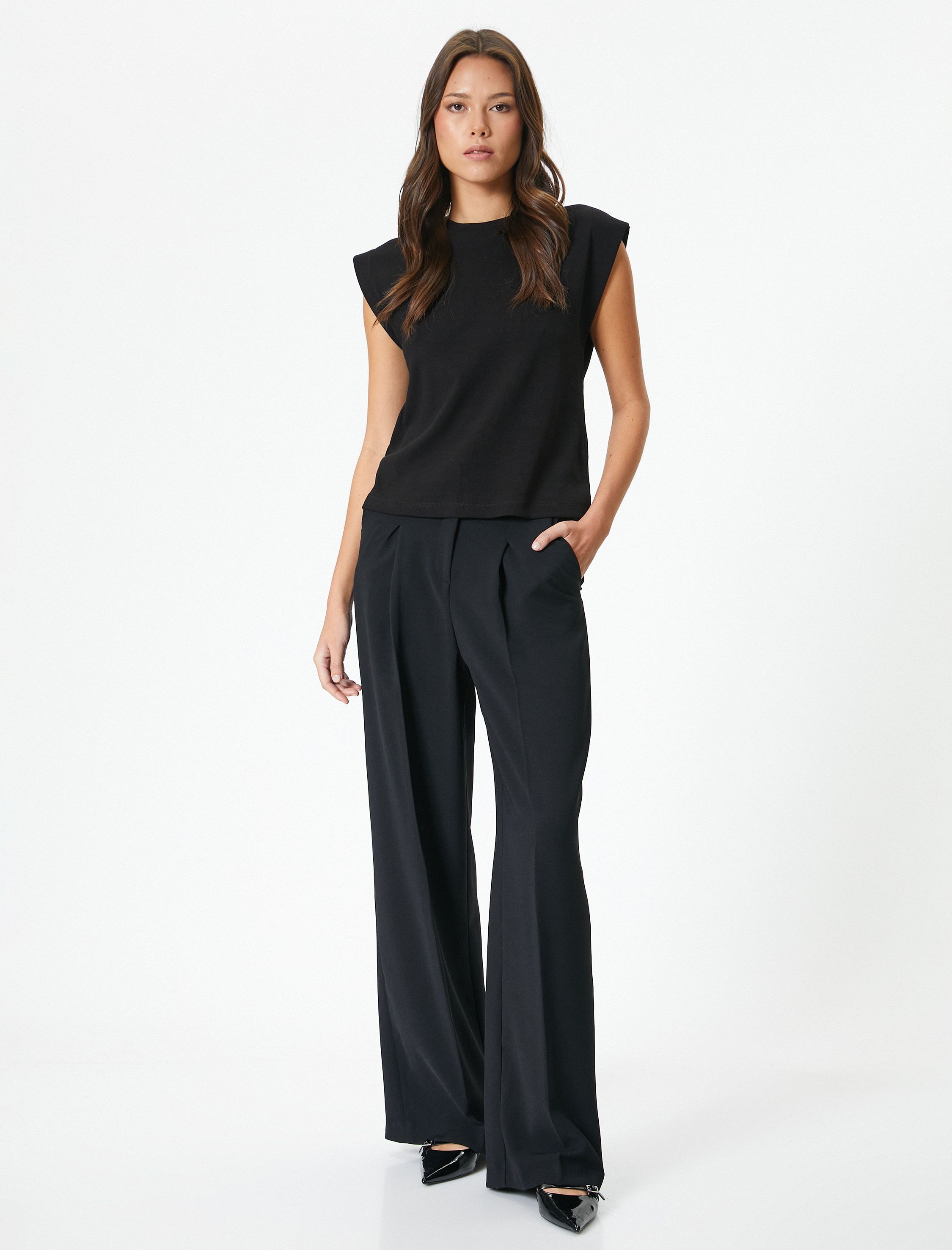   Bisiklet Yaka Tişört Slim Fit Kısa Kollu