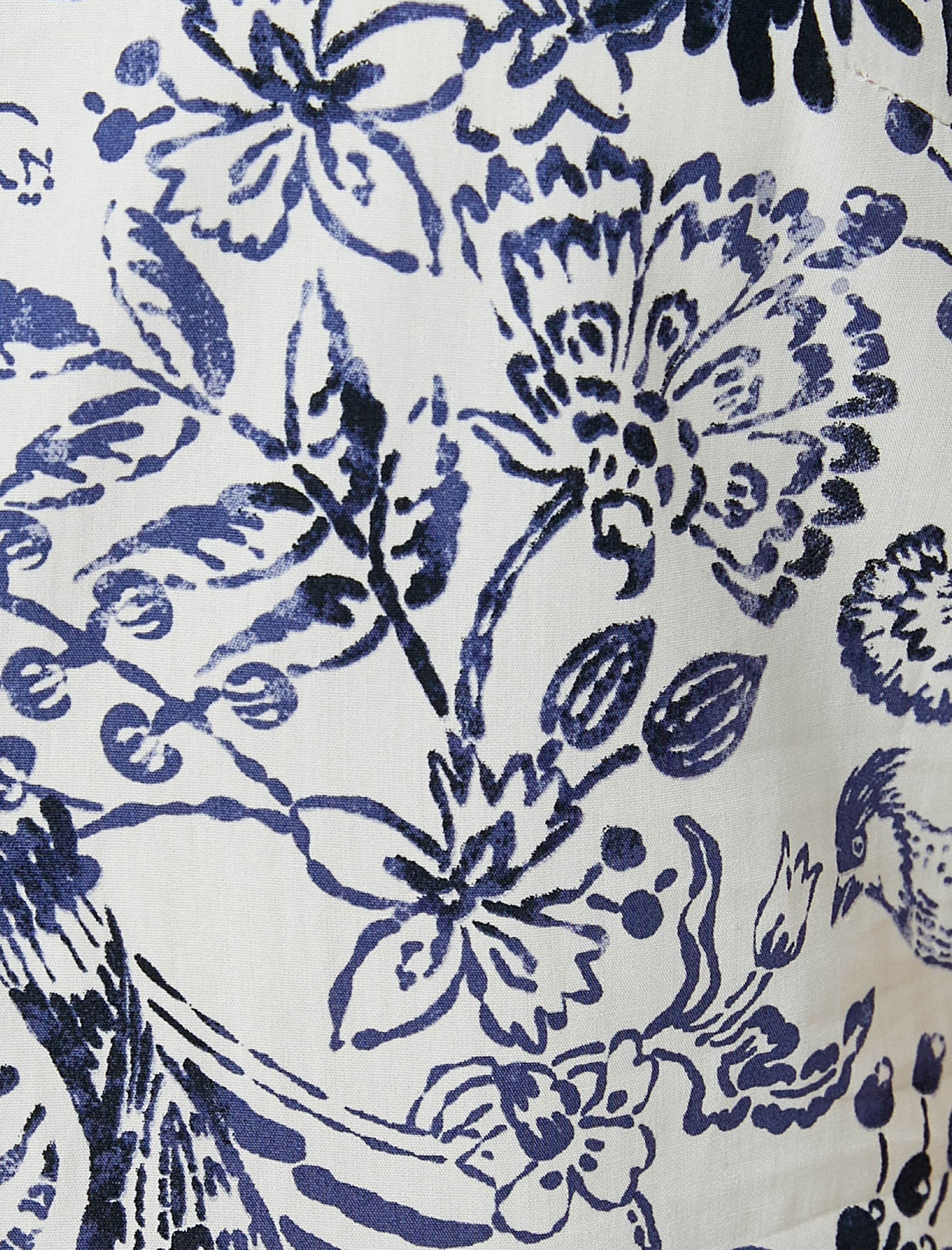   Çiçekli Gömlek Elbise Midi Düğmeli Kolsuz