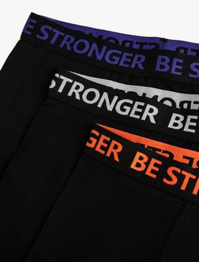 3'lü Boxer Seti Slogan Baskılı_2