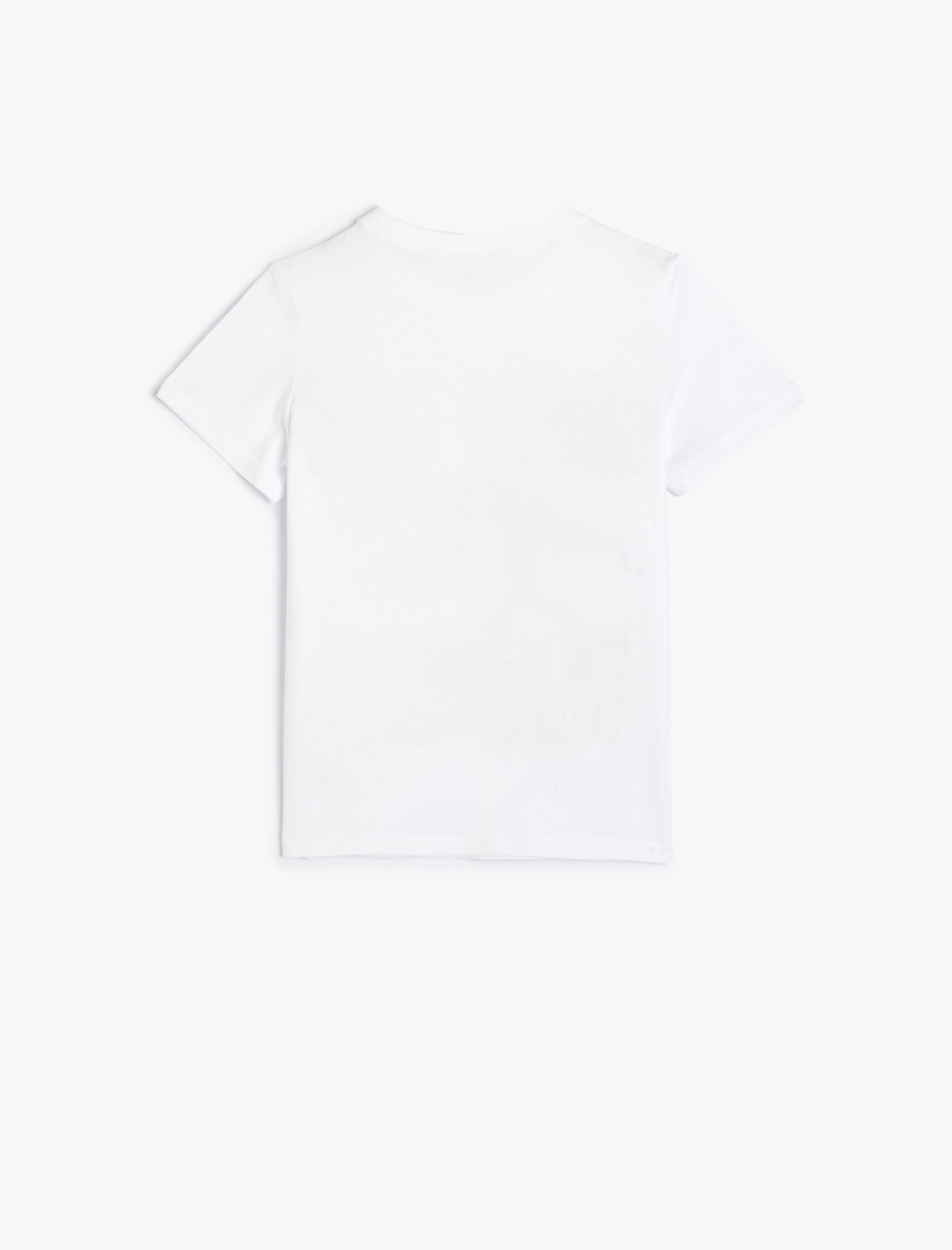  Erkek Çocuk Dinozorlu Tişört Kısa Kollu Bisiklet Yaka Pamuklu