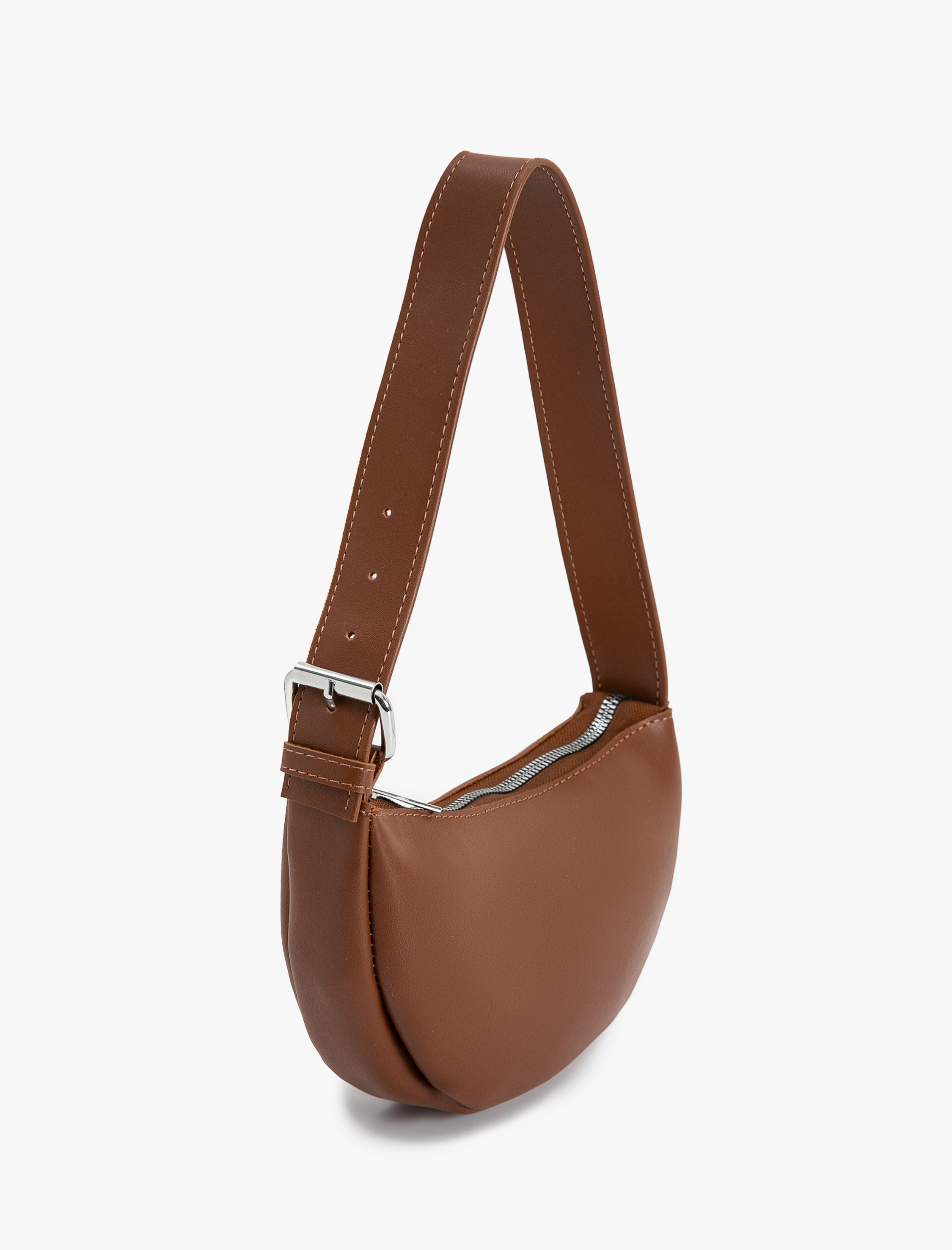  Kadın Baget Çanta Suni Deri Fermuarlı