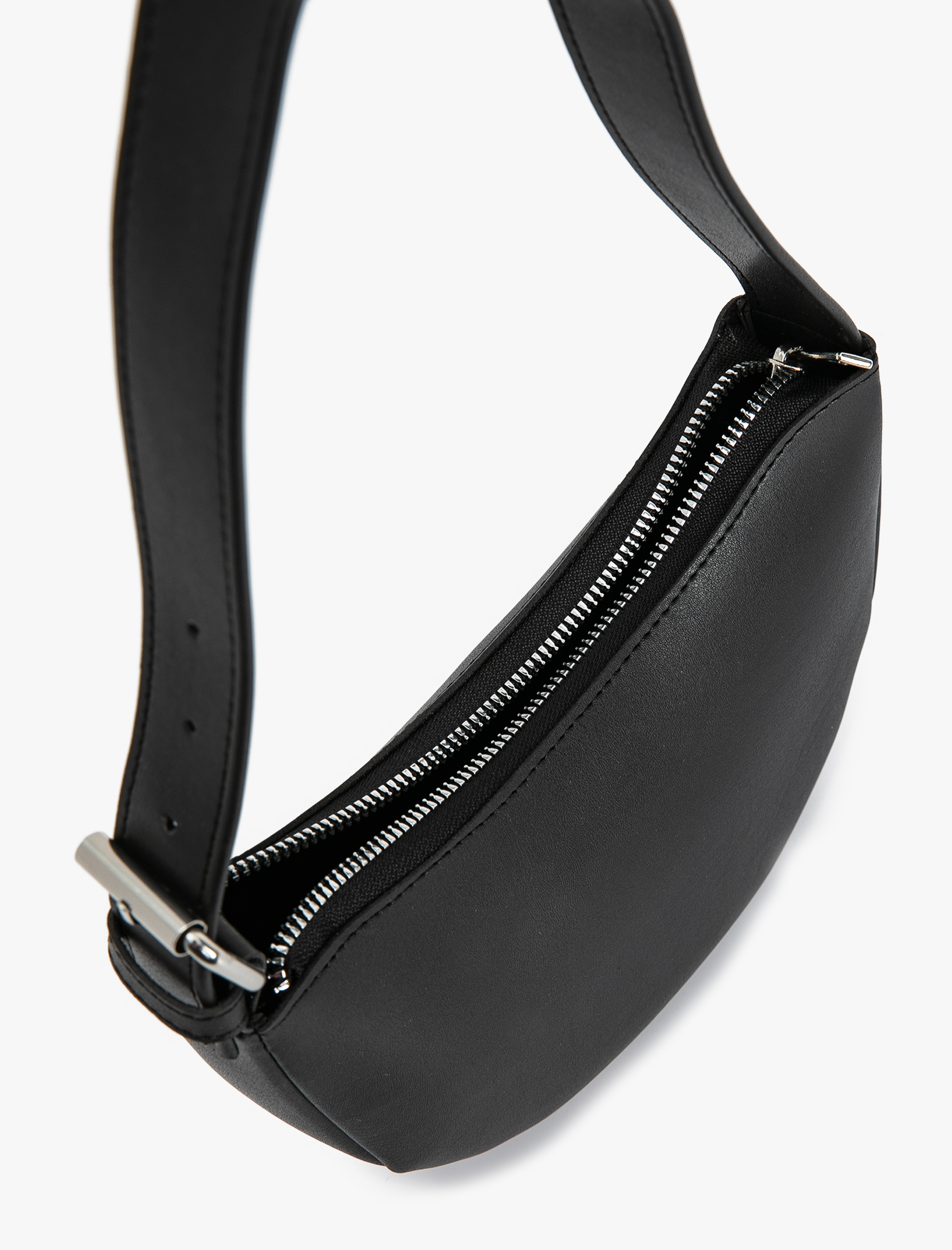  Kadın Baget Çanta Suni Deri Fermuarlı