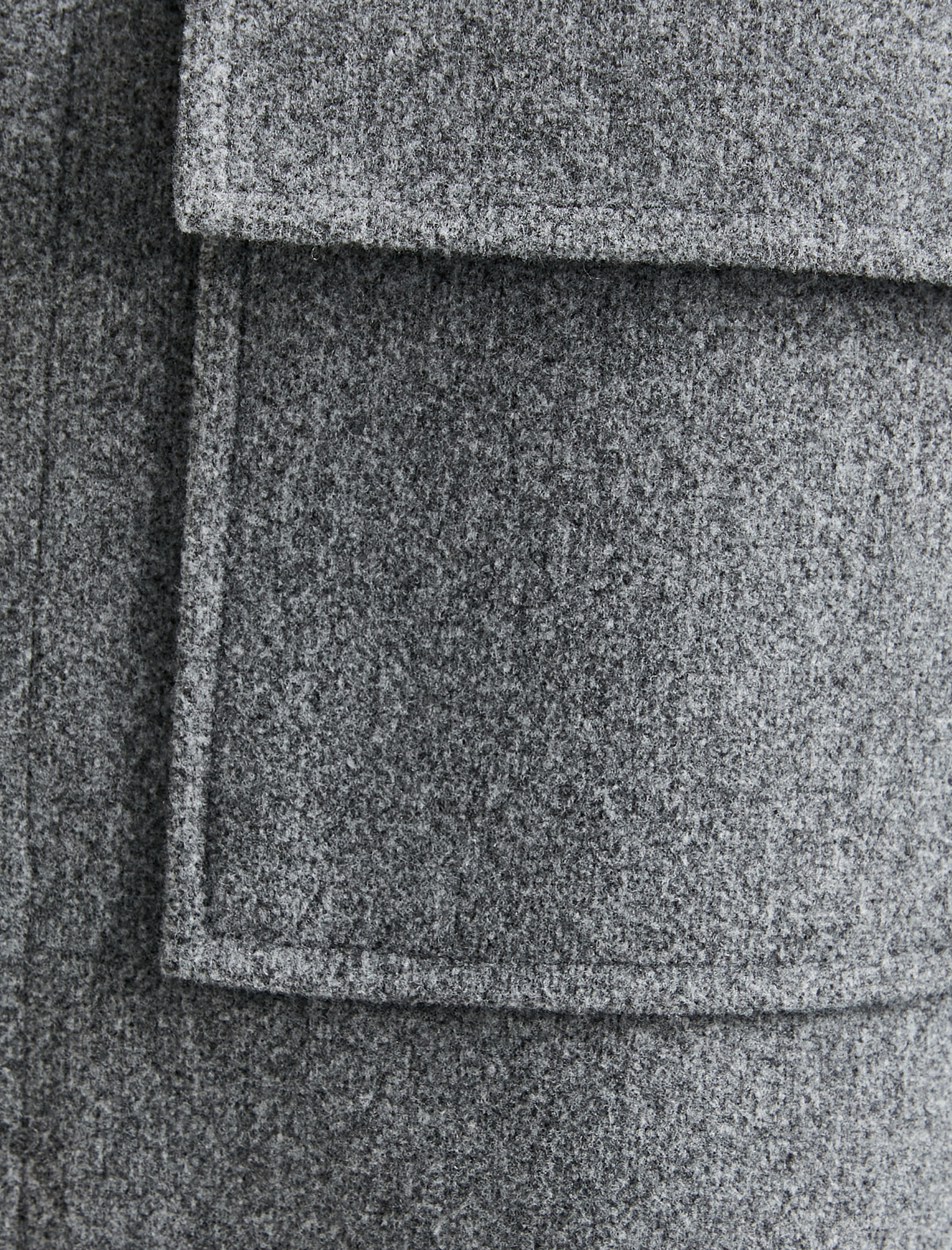   Gömlek Ceket Klasik Yaka Cep Detaylı Düğmeli