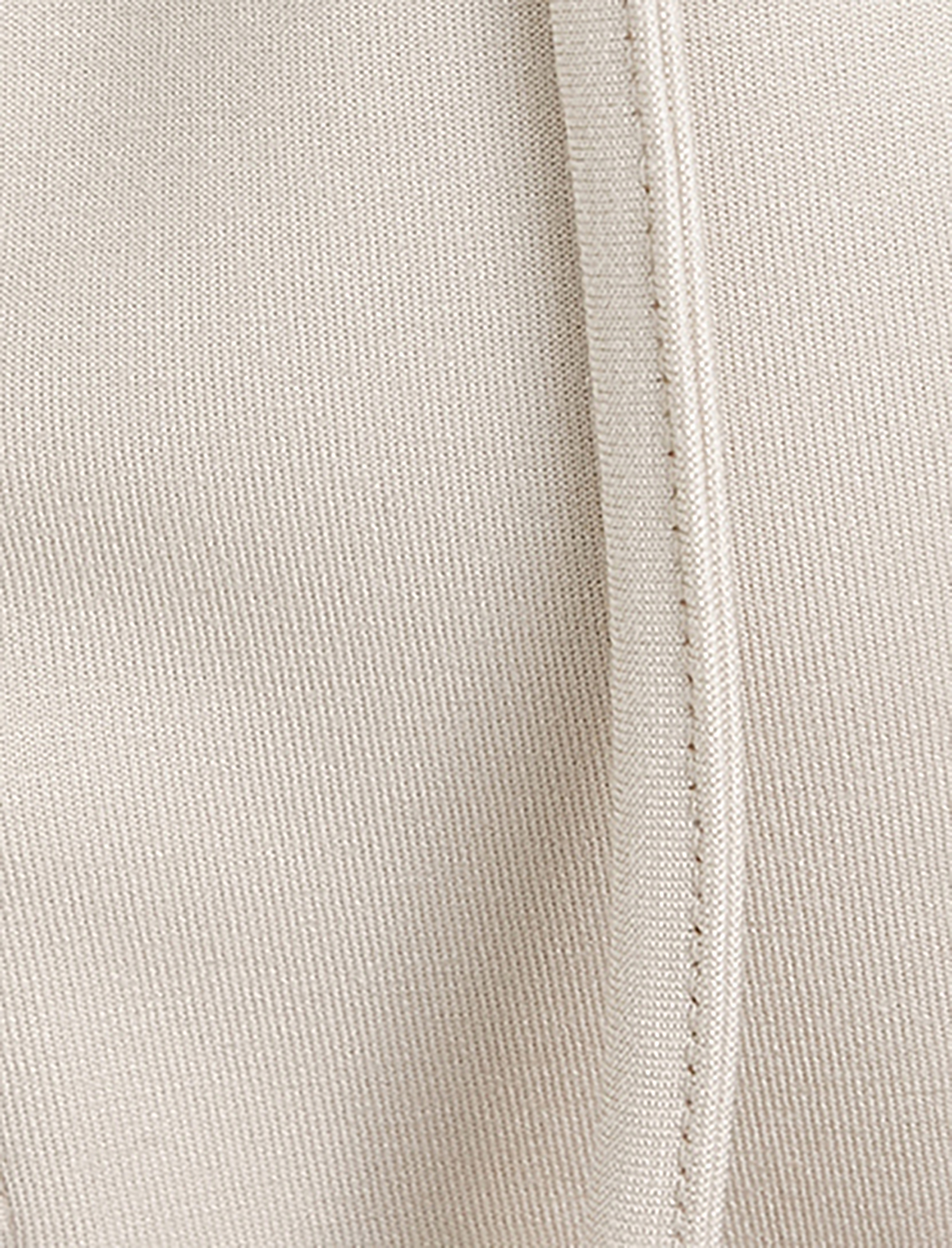   Modal Kumaş Fermuarlı Kapşonlu Spor Sweatshirt Uzun Kollu