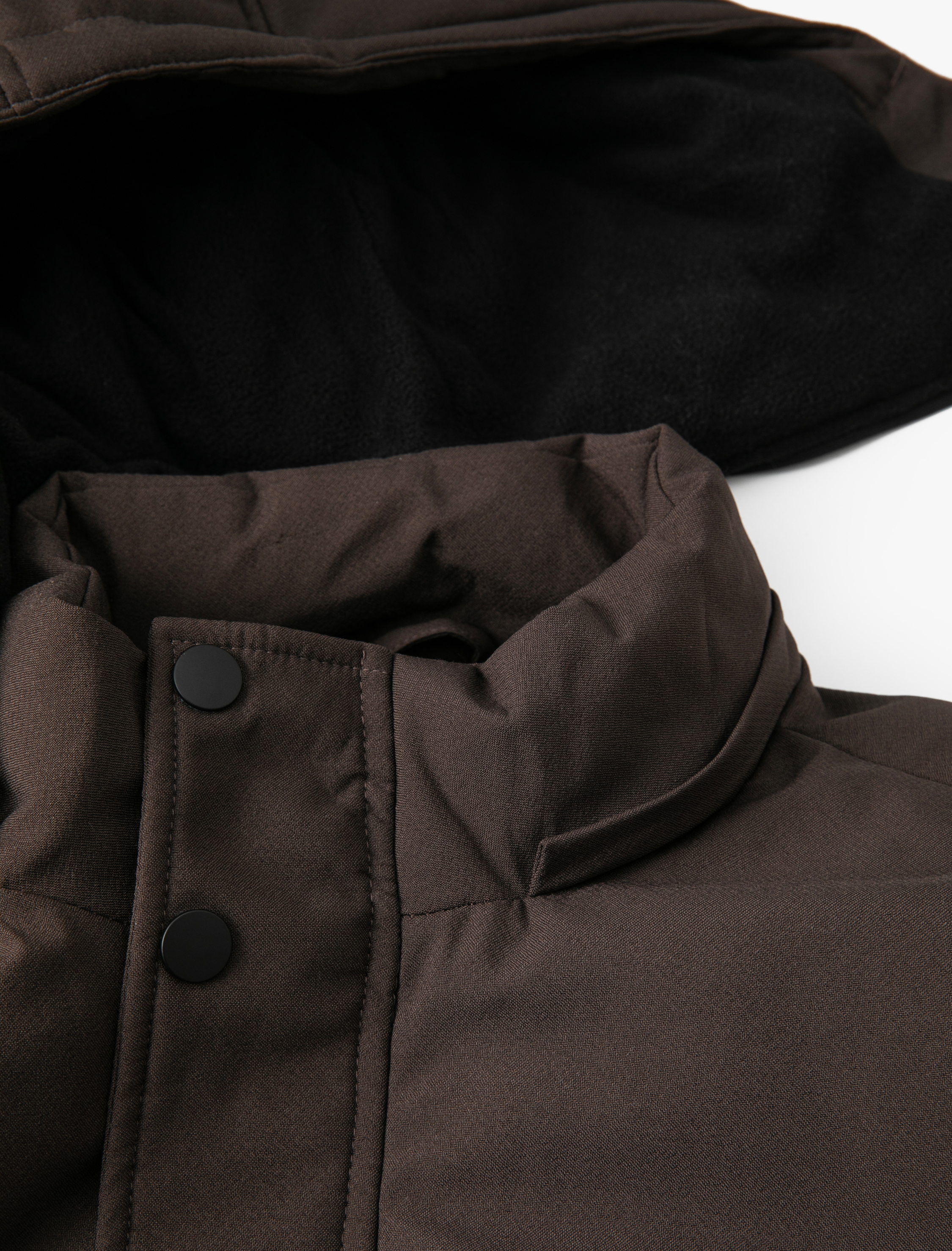   Anorak Mont Kapşonlu Cep Detaylı Fermuarlı