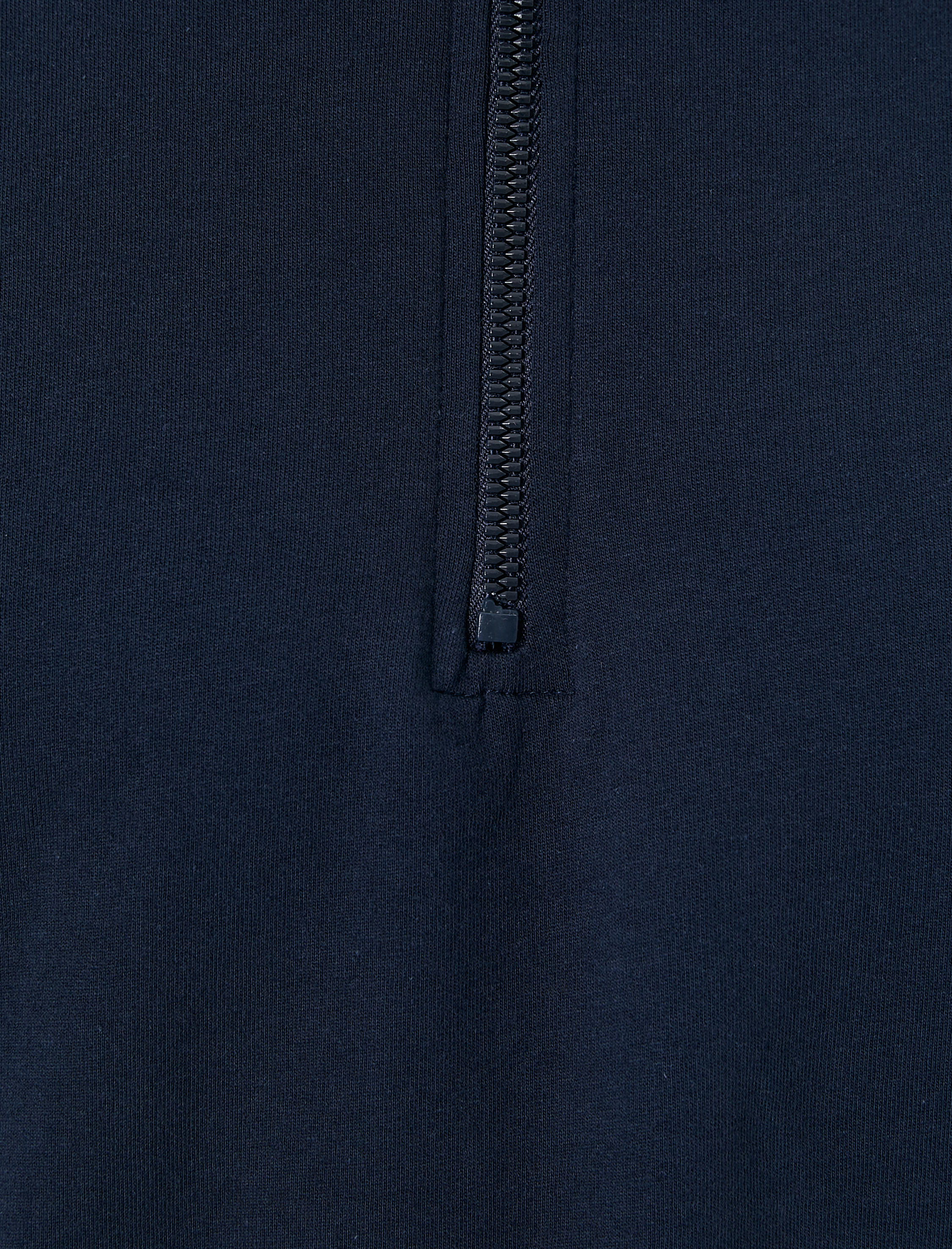   Yarım Fermuarlı Polo Tişört Kısa Kollu Pamuklu