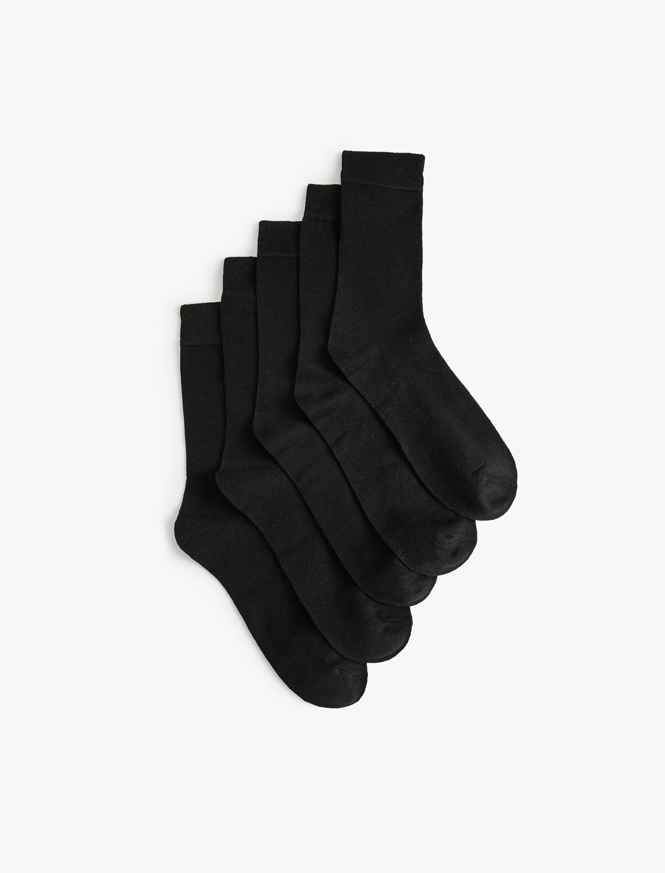  Erkek Basic 5'li Soket Çorap Seti Çok Renkli