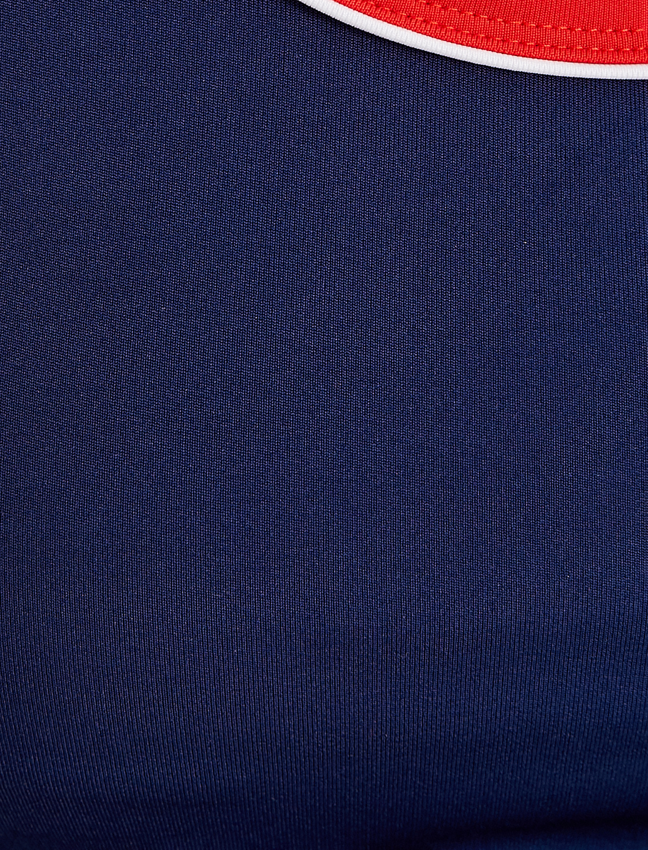   Yarım Atlet Spor Halter Yaka Renk Kontrastlı Biyeli Slim Fit