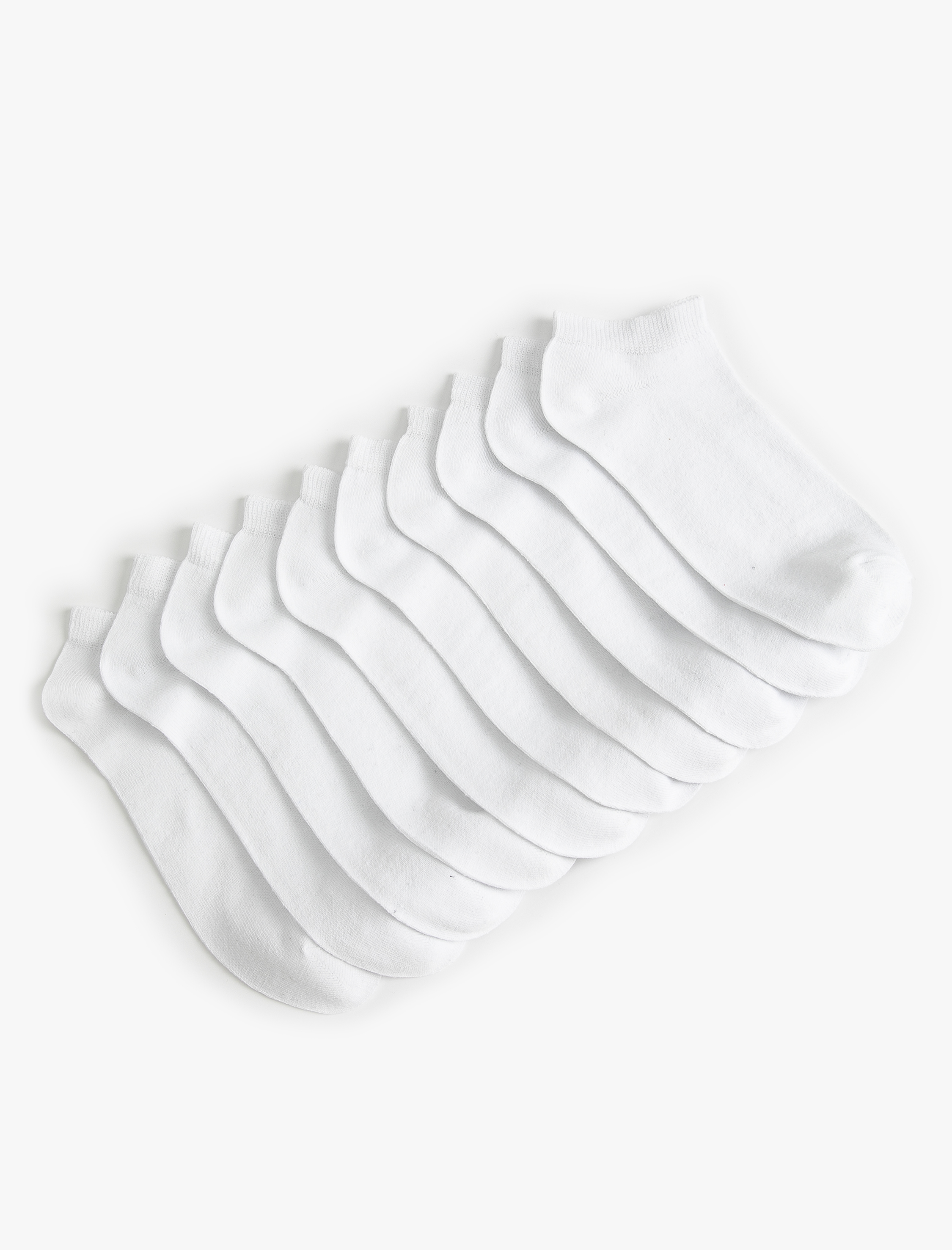 Erkek Basic 10'lu Patik Çorap Seti