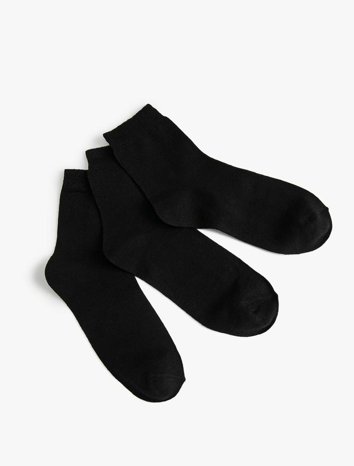 Erkek Basic 3'lü Soket Çorap Seti