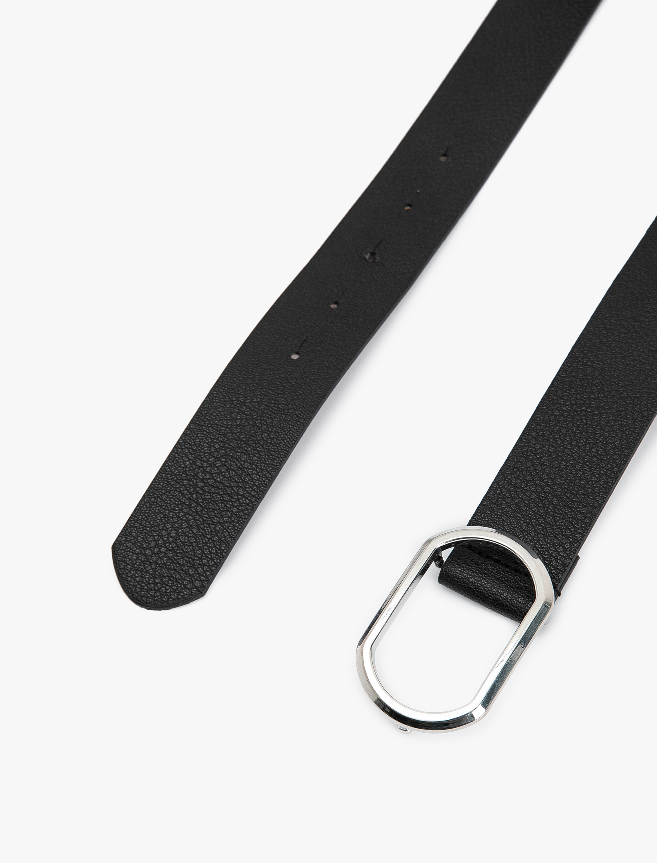  Kadın Kemer Deri Görünümlü Metal Tokalı