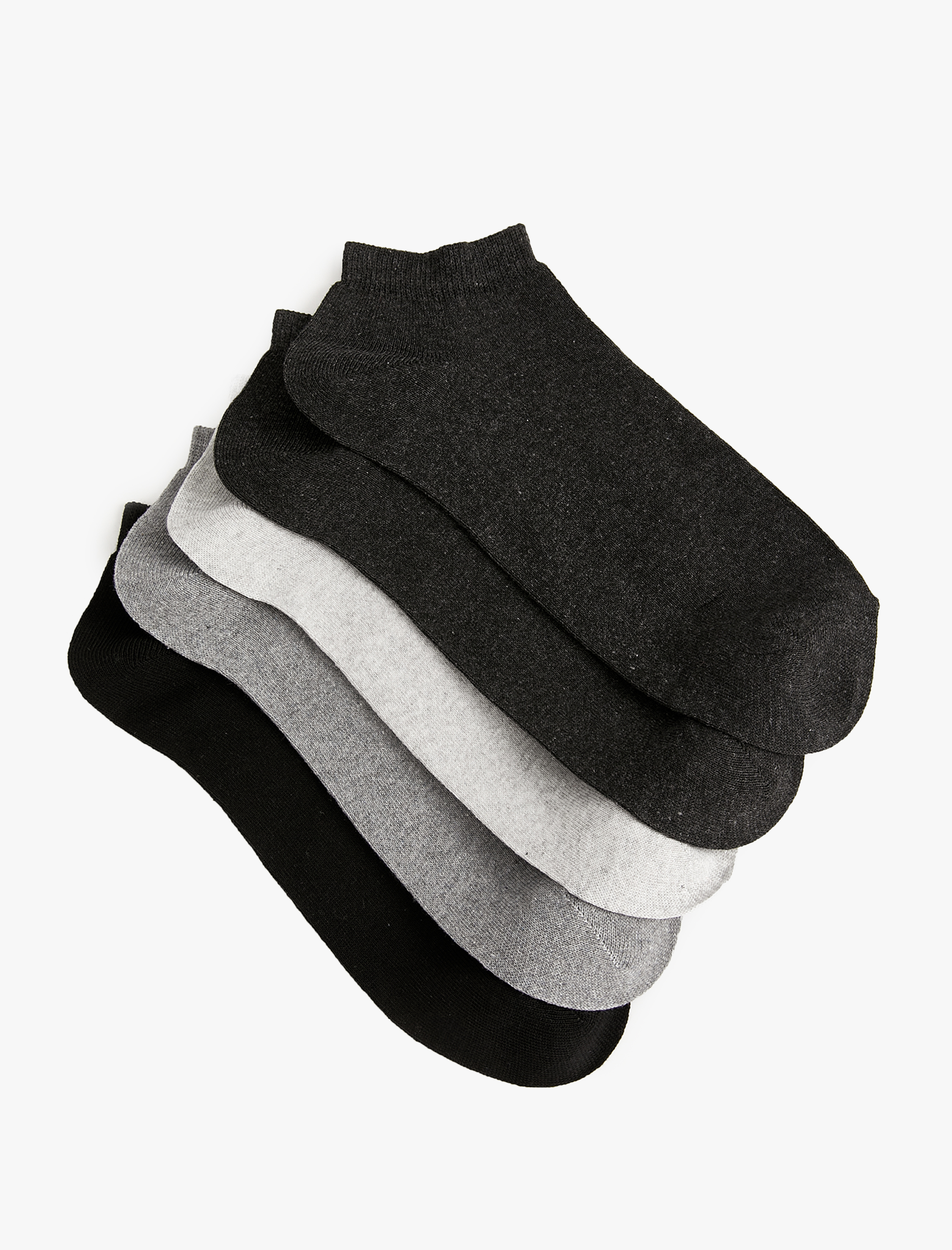  Erkek 5'li Patik Çorap Seti