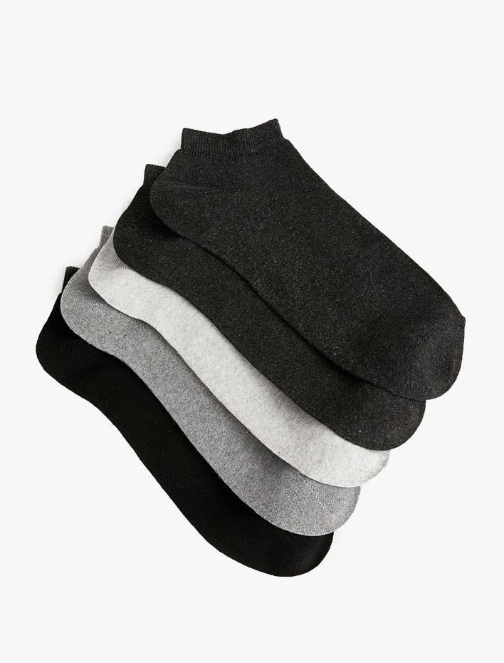Erkek 5'li Patik Çorap Seti