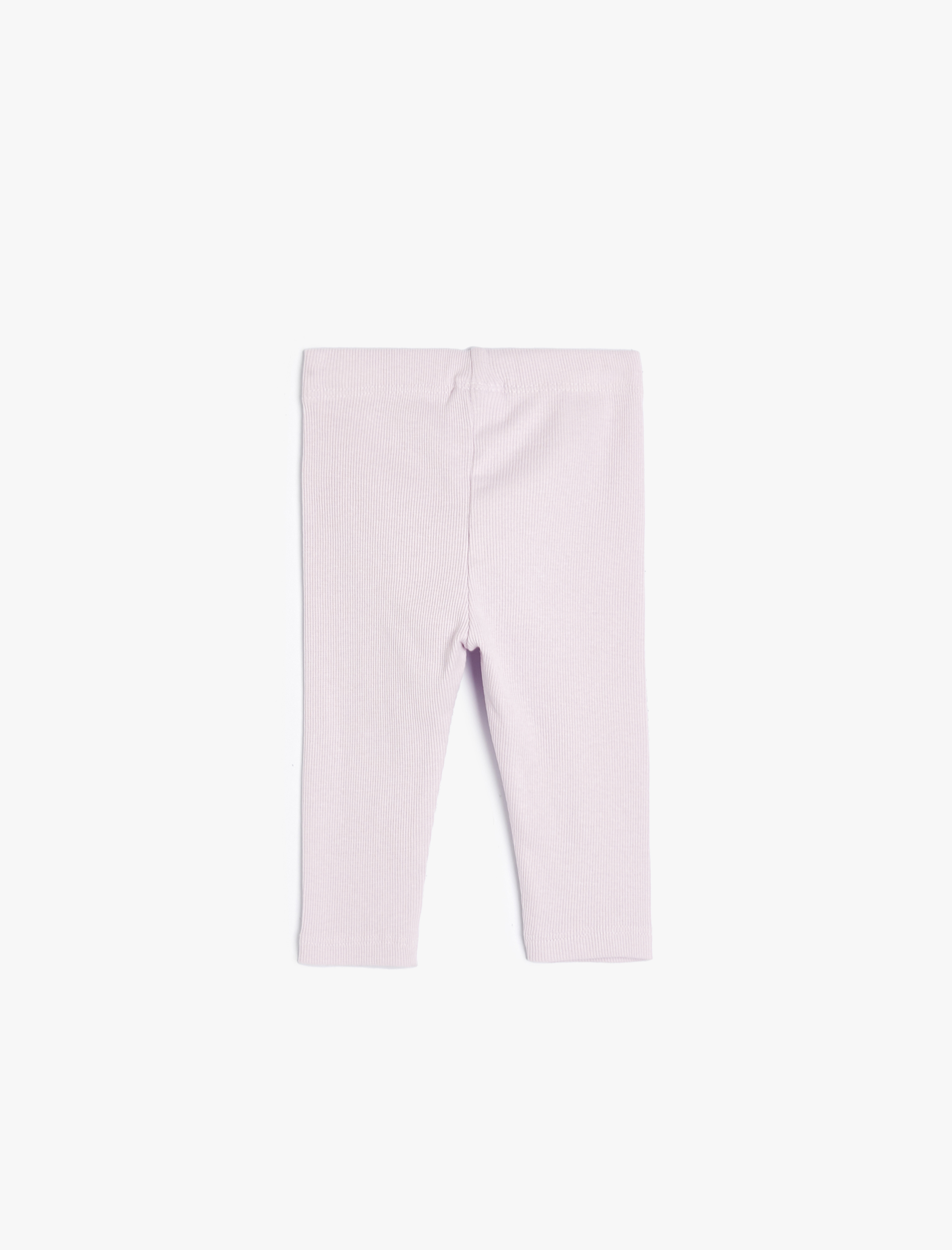  Kız Bebek Basic Kapri Tayt Fitilli Beli Lastikli Pamuklu