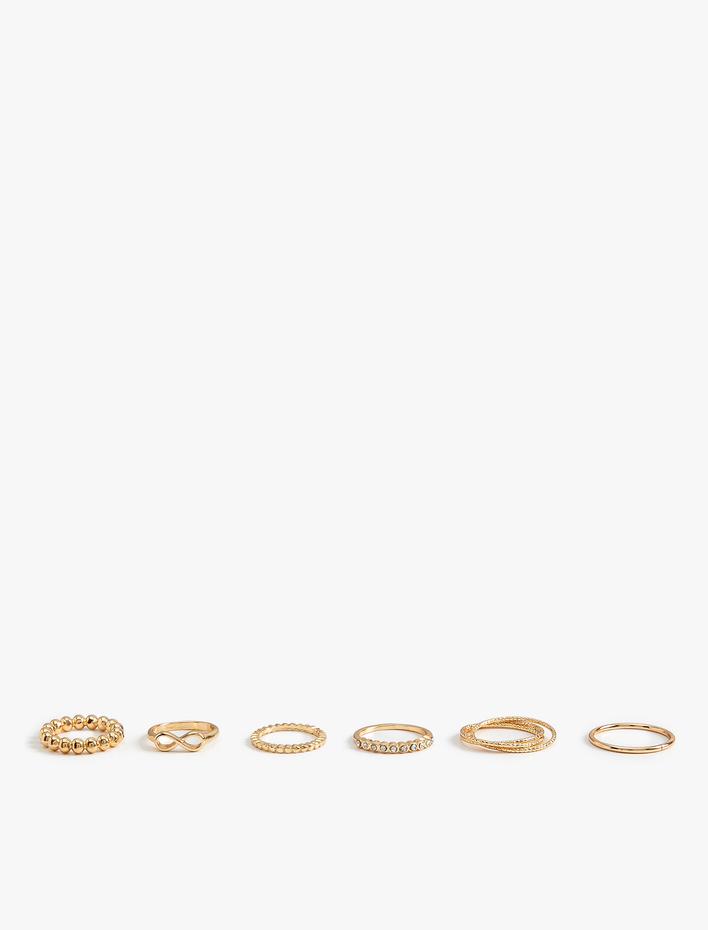 Kadın Eklem Yüzüğü Seti 6'lı