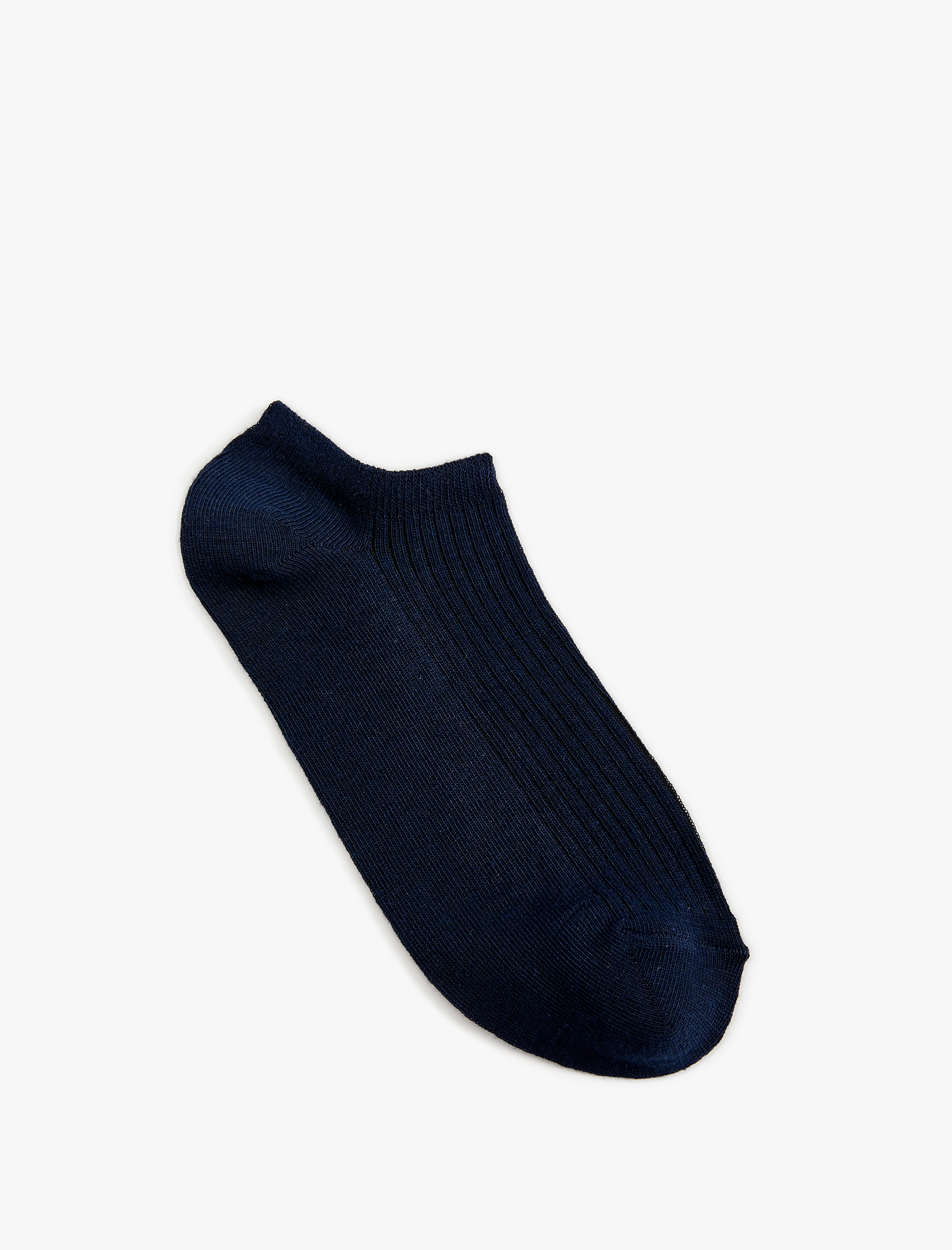  Erkek 3'lü Patik Çorap Seti Dokulu Çok Renkli