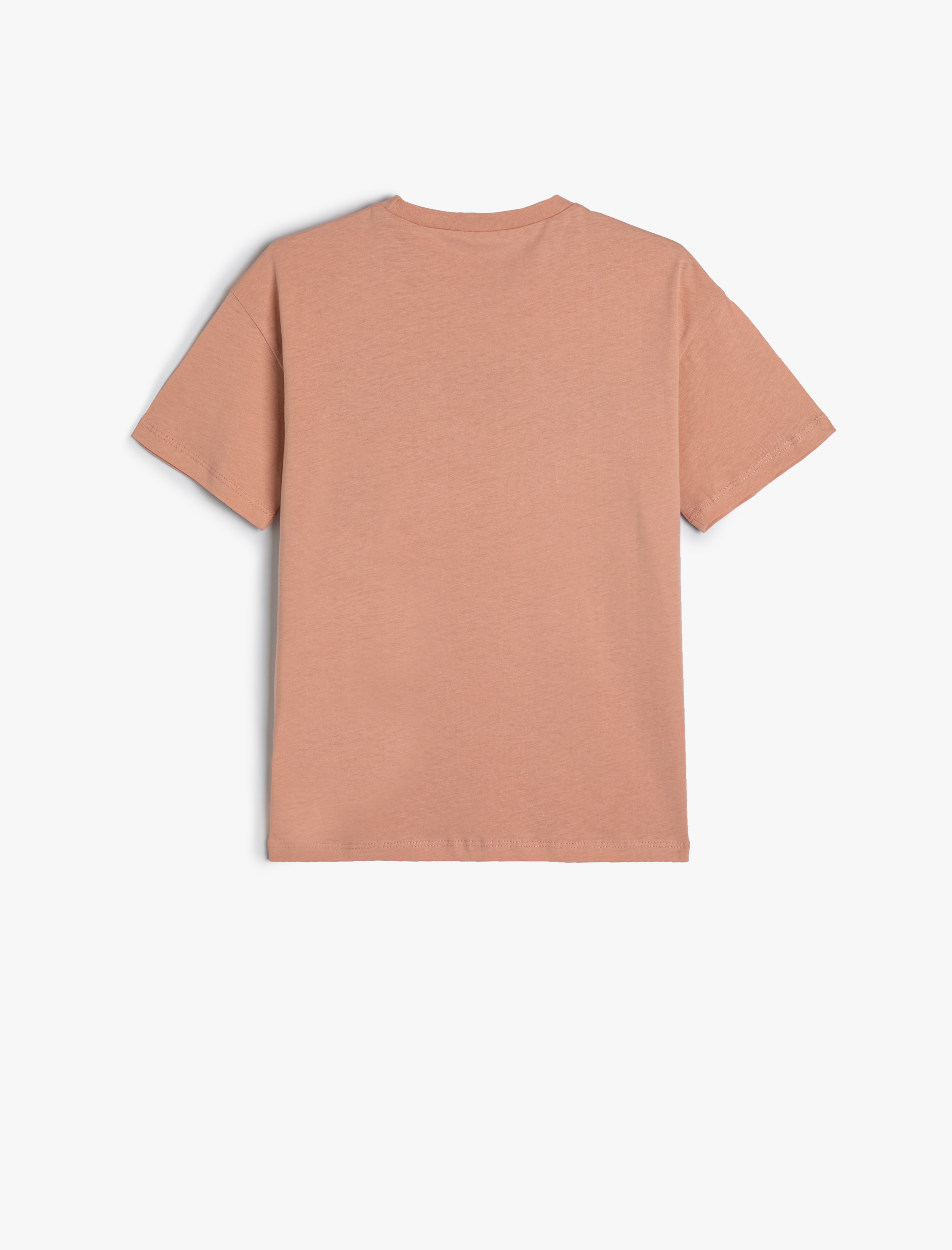  Erkek Çocuk Tişört Slogan Baskılı Kısa Kollu Bisiklet Yaka Pamuklu