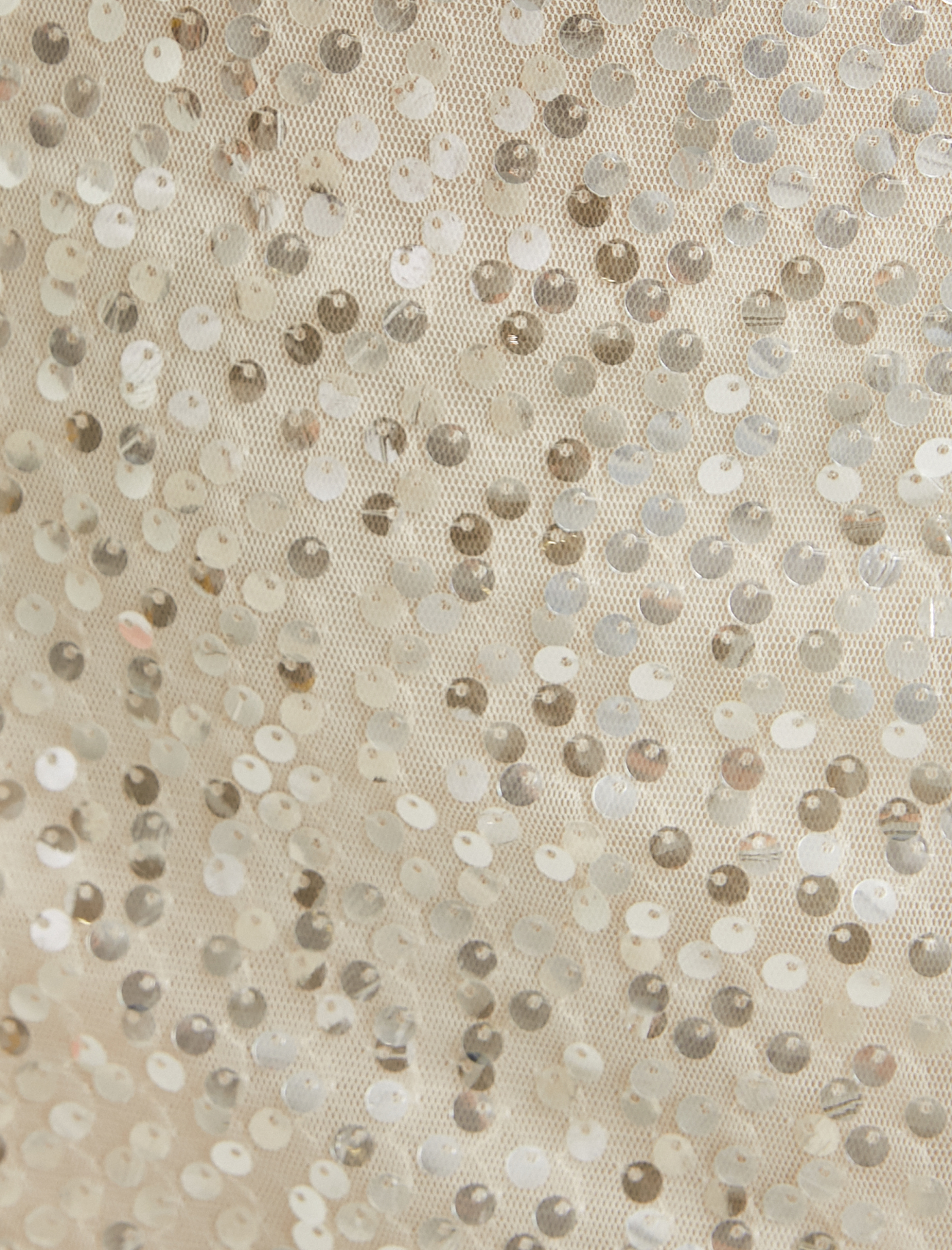   Payetli Midi Etek Normal Bel