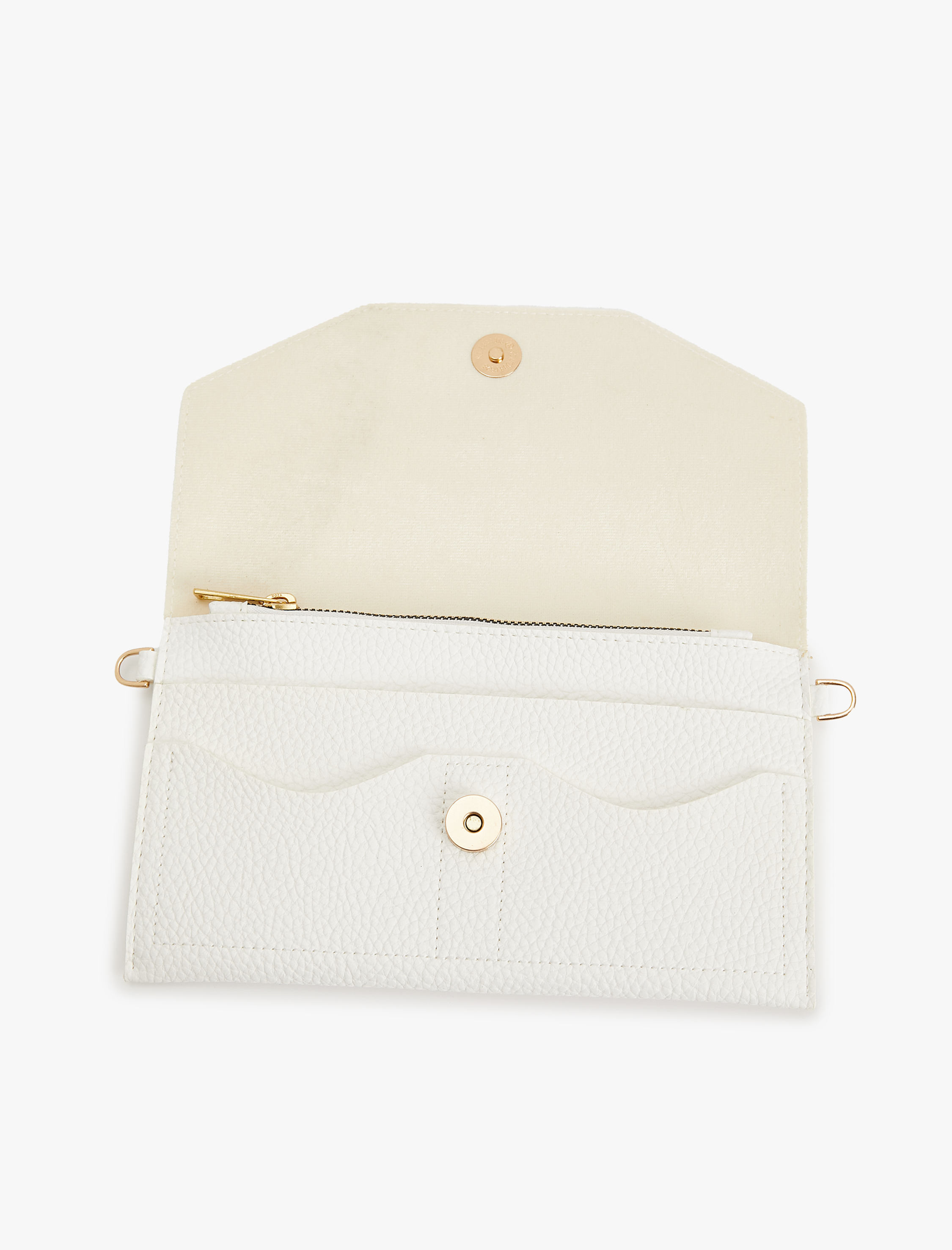  Kadın Cüzdan Çanta Suni Deri Kartlıklı Askılı