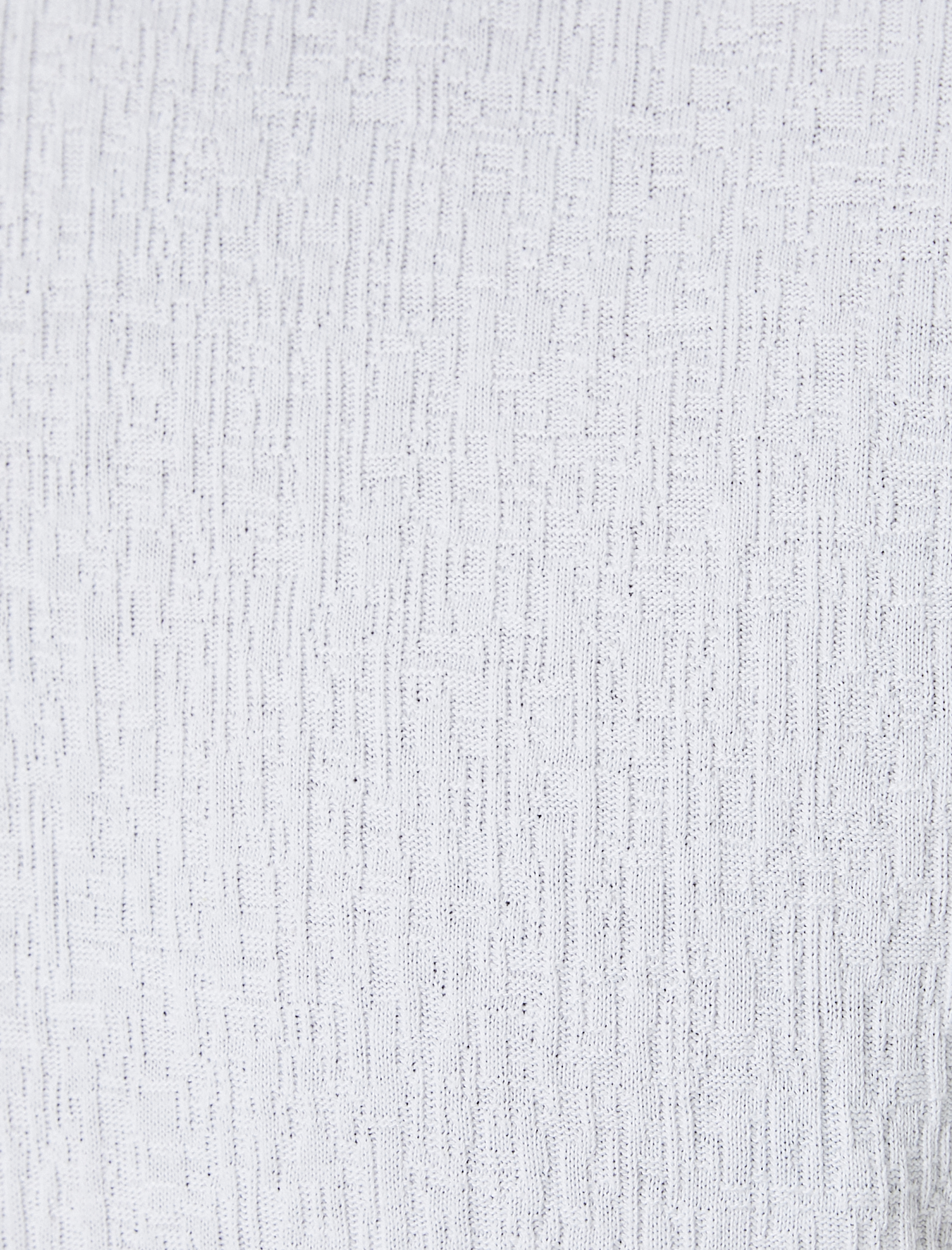 Slim Fit Tişört Bisiklet Yaka Kısa Kollu Dokulu